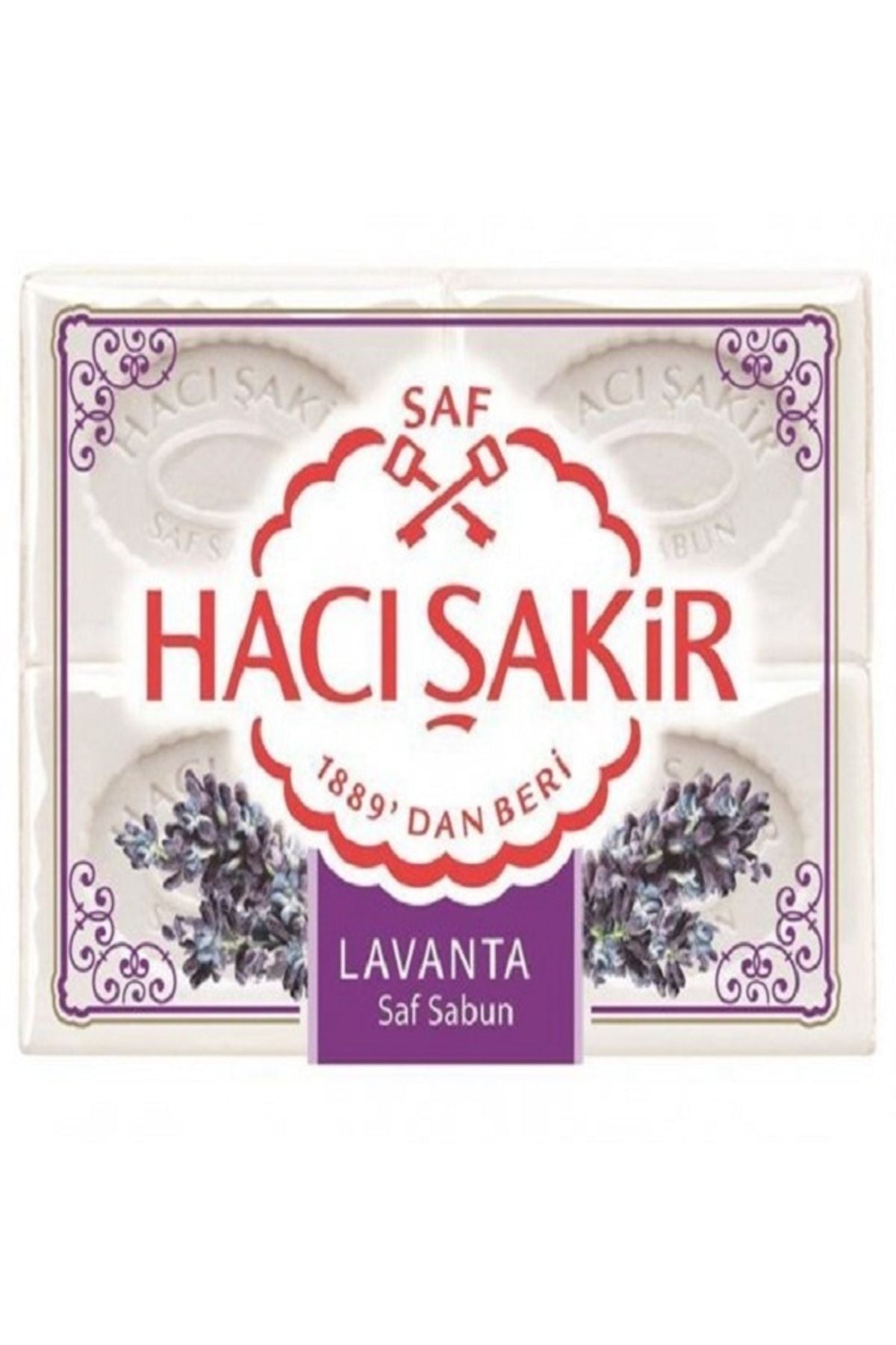 Lavanta Kalıp Sabun 4x150 G ( 600 Gr ) 6 Paket