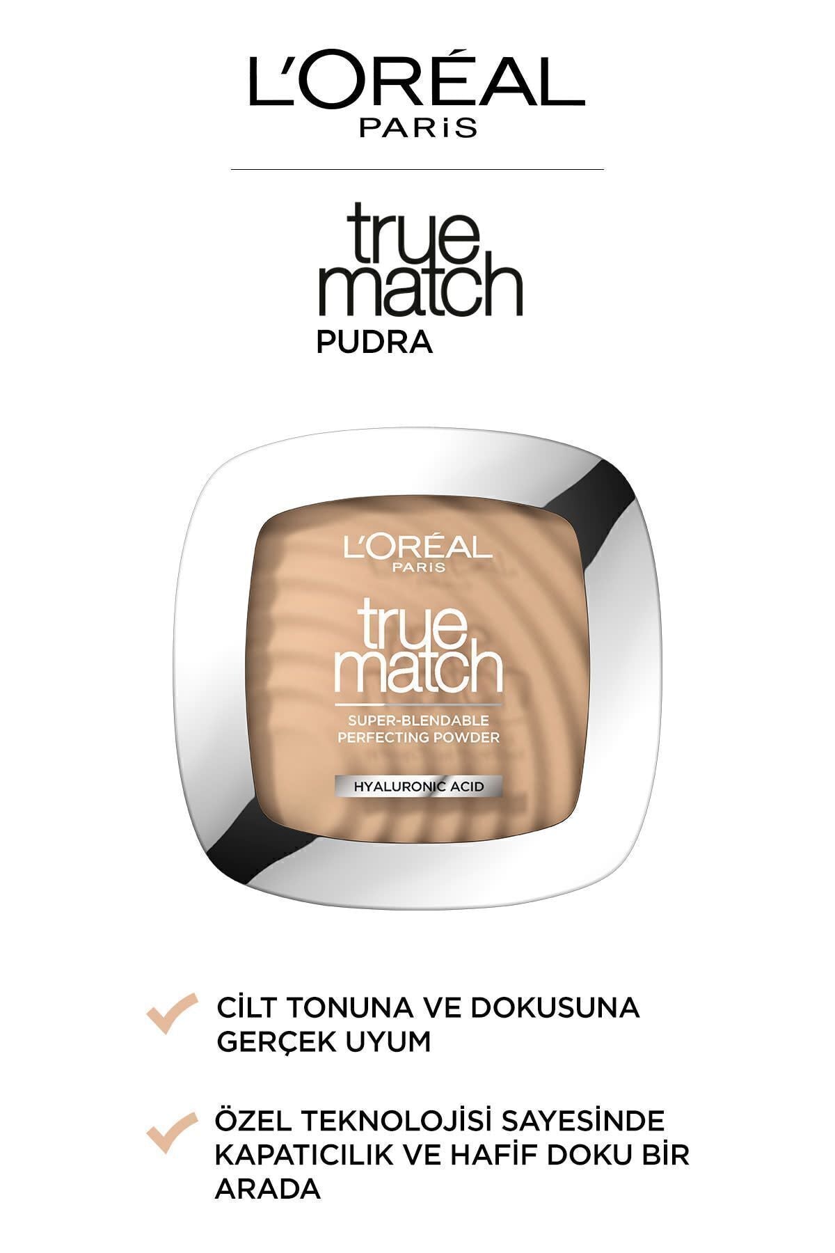 True Match Pudra 1.R/1.C Rose Ivory