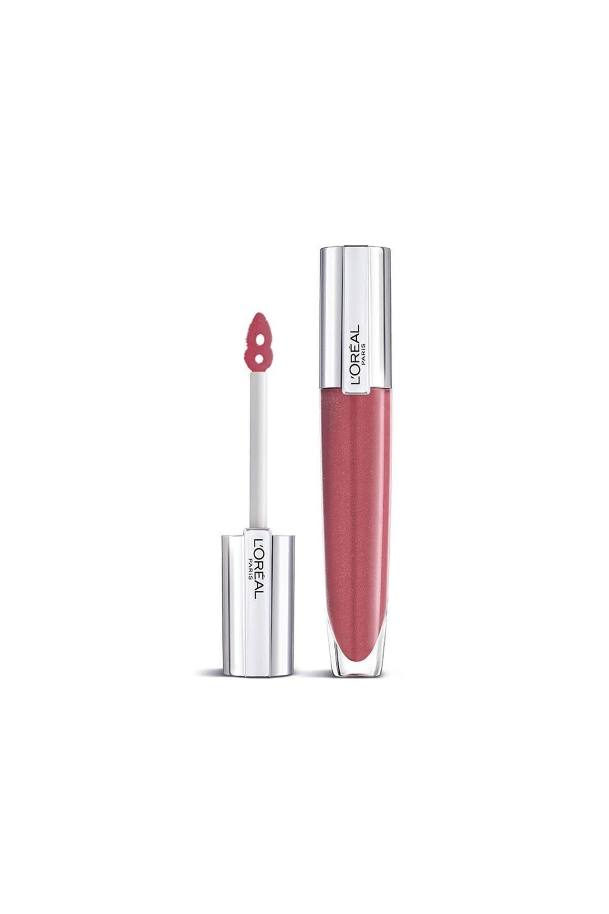 Loreal Paris Brilliant Signature Plump in Gloss Ruj 404 Insert