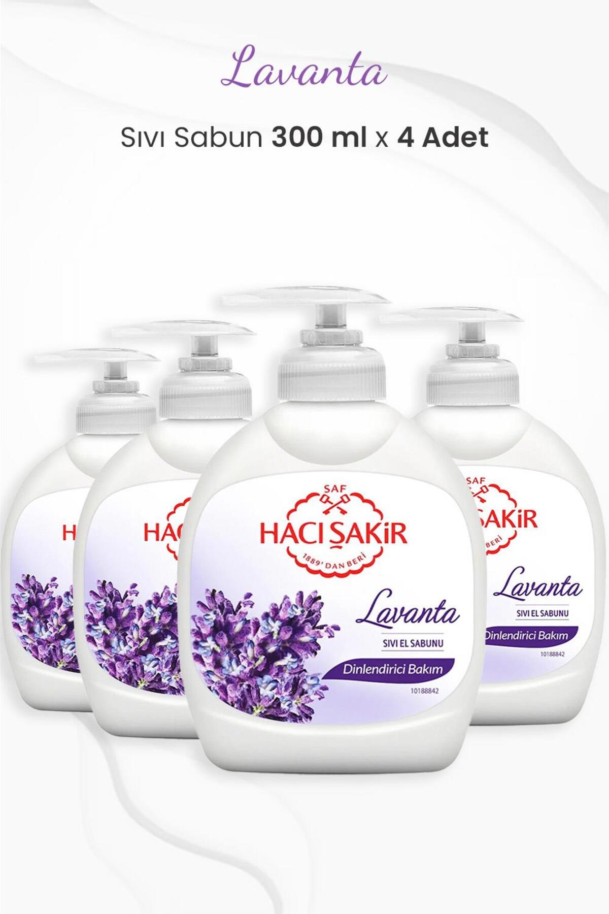 Lavanta Dinlendirici Sıvı Sabun 300 ml x 4 Adet
