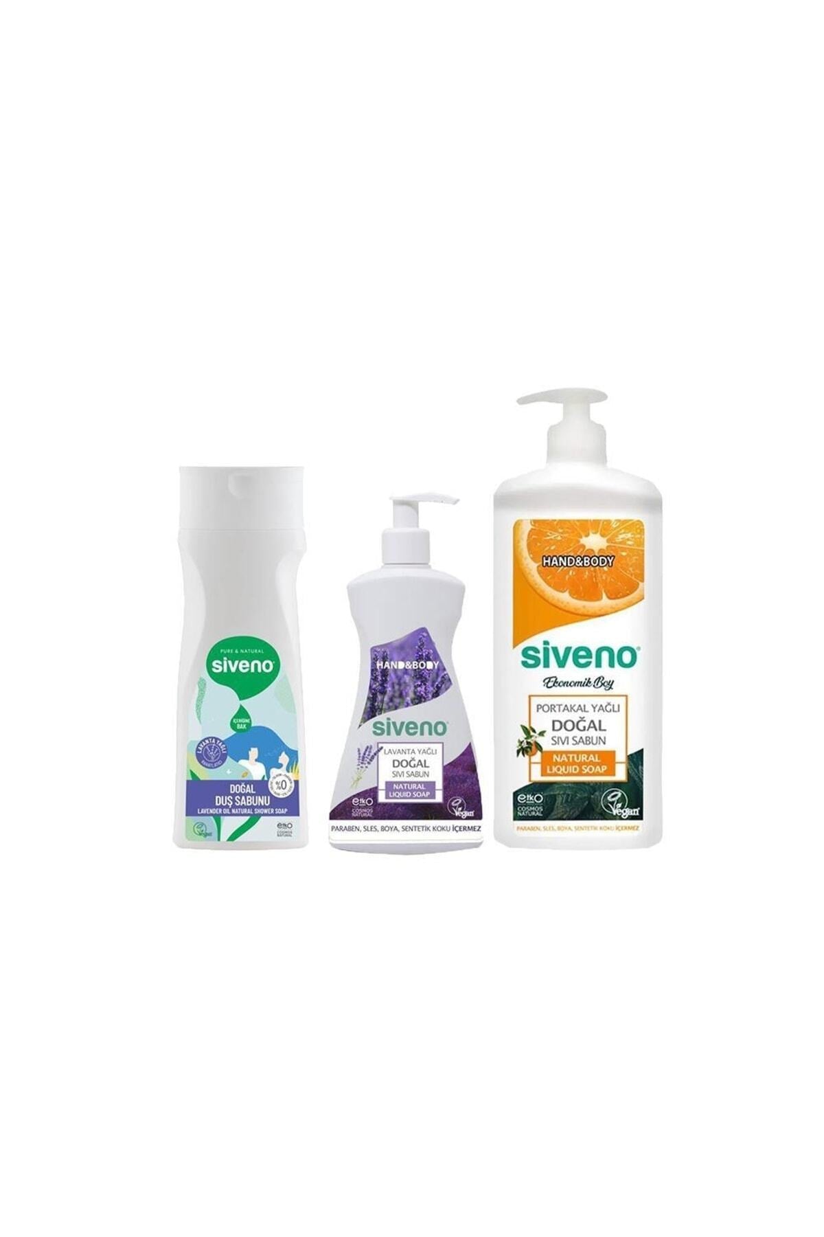 Duş Sabunu Lavanta Yağlı 300ml, Sıvı Sabun Lavanta 300 ml Ve Portakal Yağlı 1 Lt