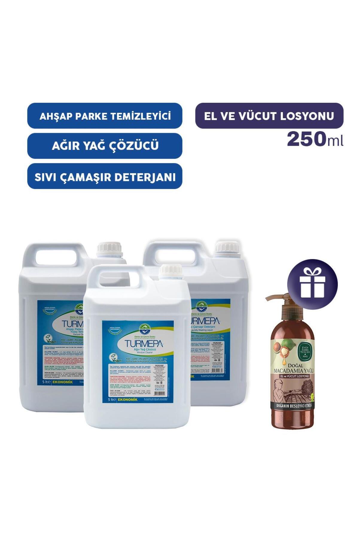 Turmepa Ev Temizlik Seti 4, El ve Vücut Losyonu Hediye