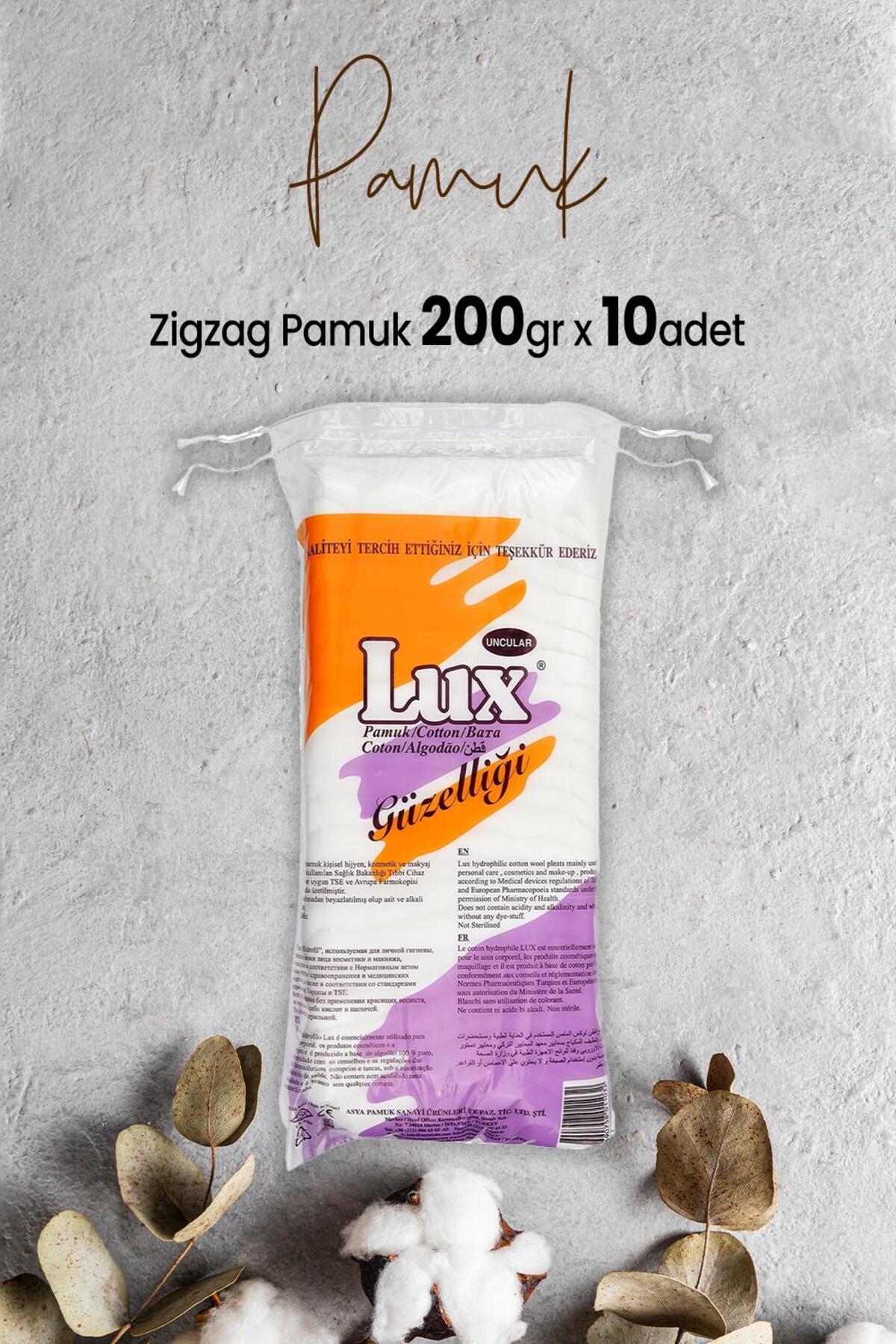 Zigzag Pamuk 200 gr x 10 Adet