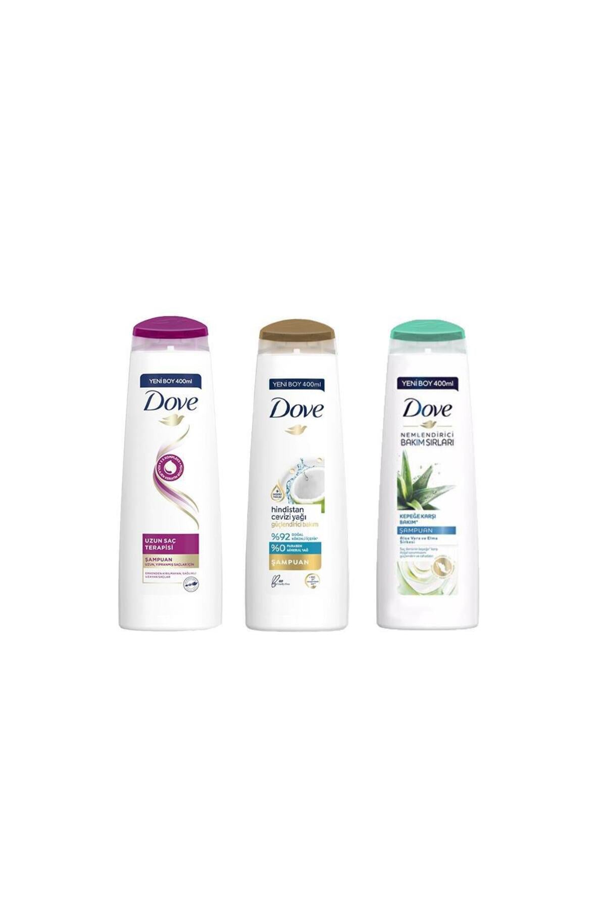 Saç Bakım Şampuanı Uzun Saç Terapisi, Hindistan Cevizi Yağlı ve Aloe Vera