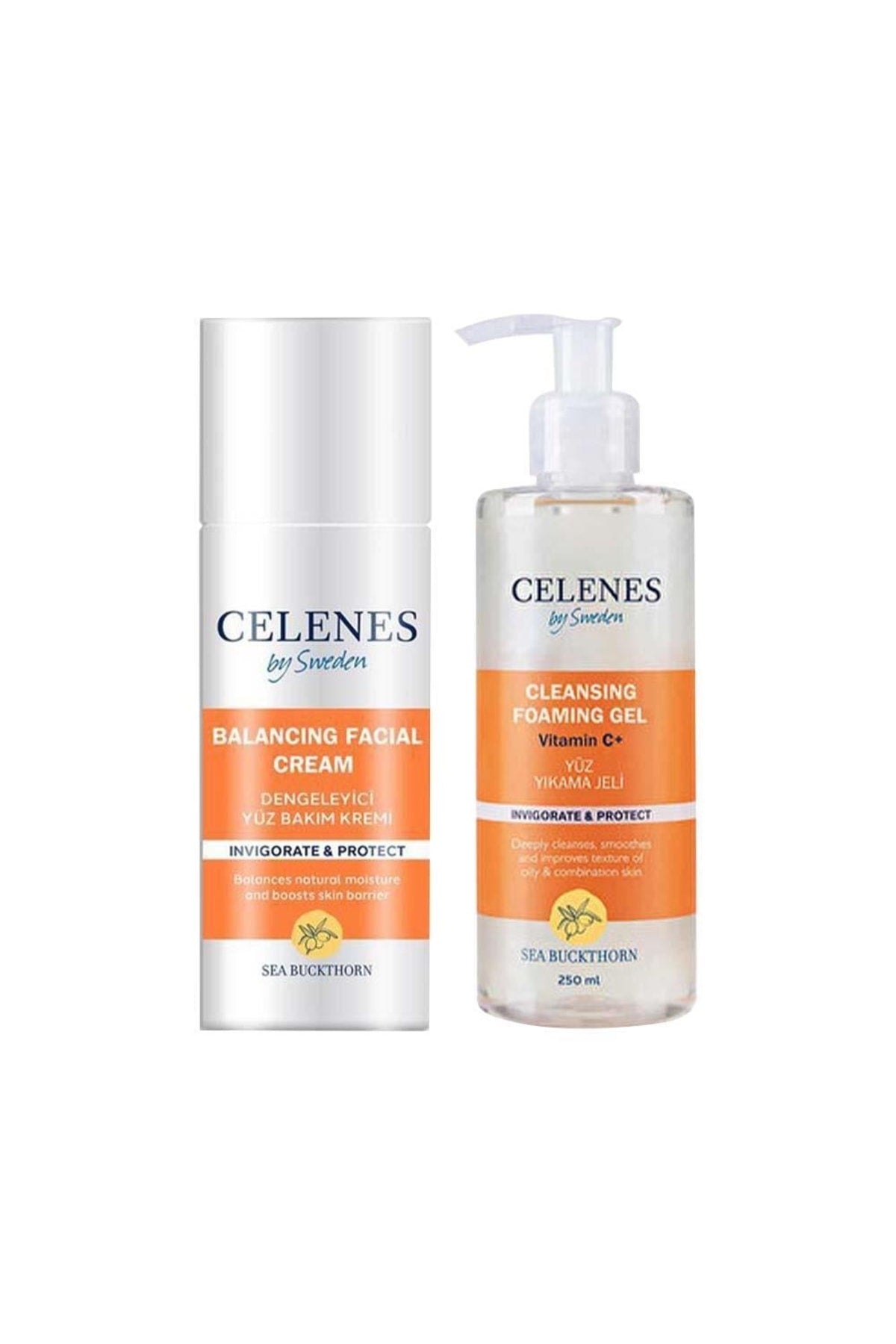 By Sweden Temizleme Jeli 250 Ml Ve Dengeleyici Yüz Kremi 50 Ml