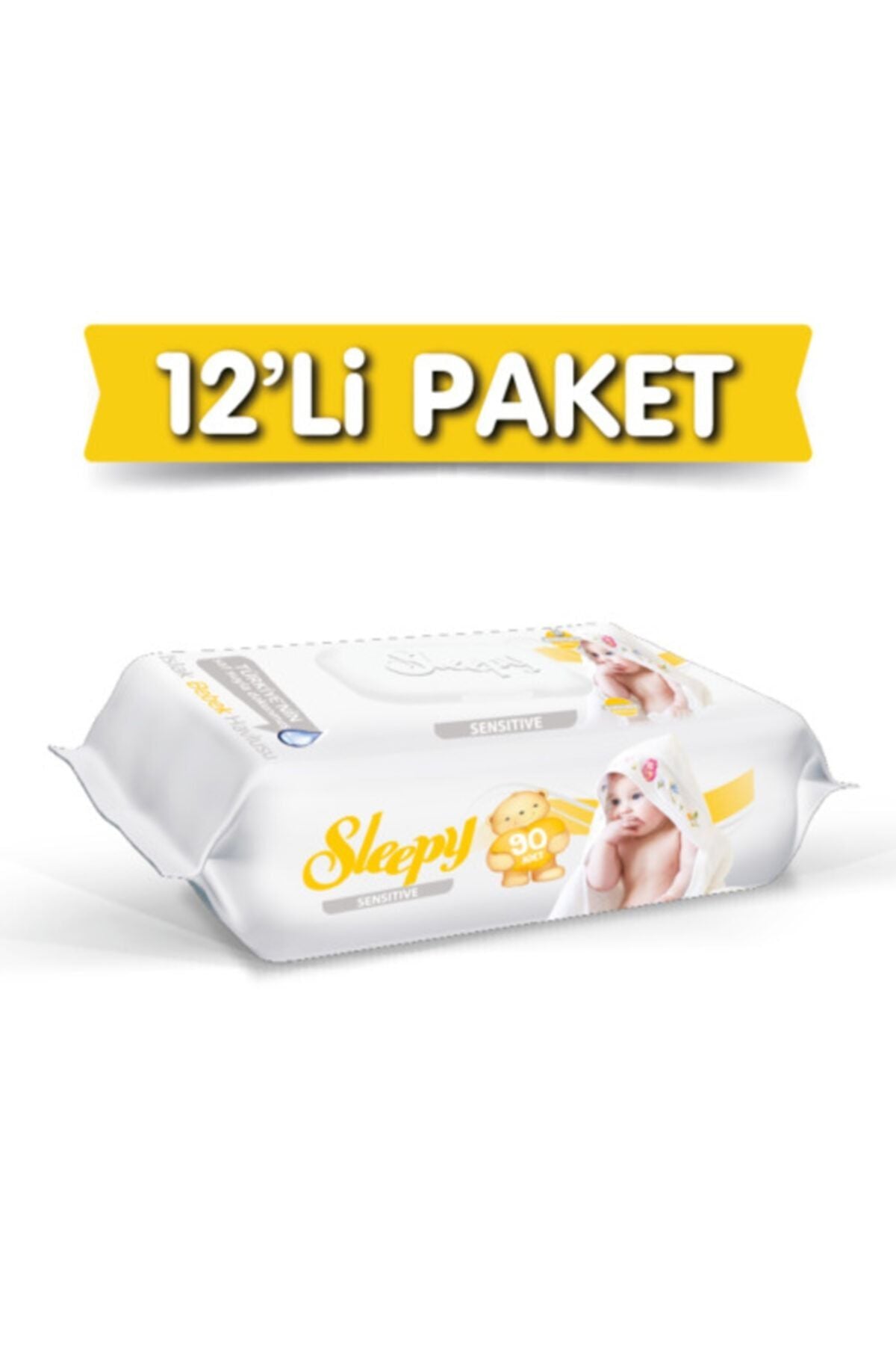 Islak Mendil Sensitive X 12 Adet