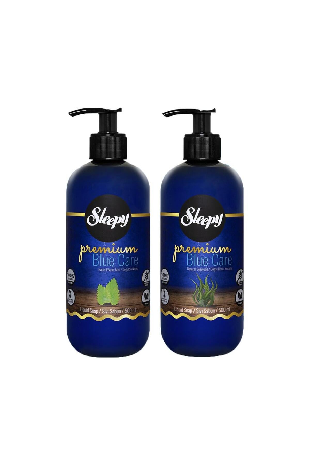 Premium Blue Care Sıvı Sabun Su Nanesi ve Deniz Yosunu 500 ml