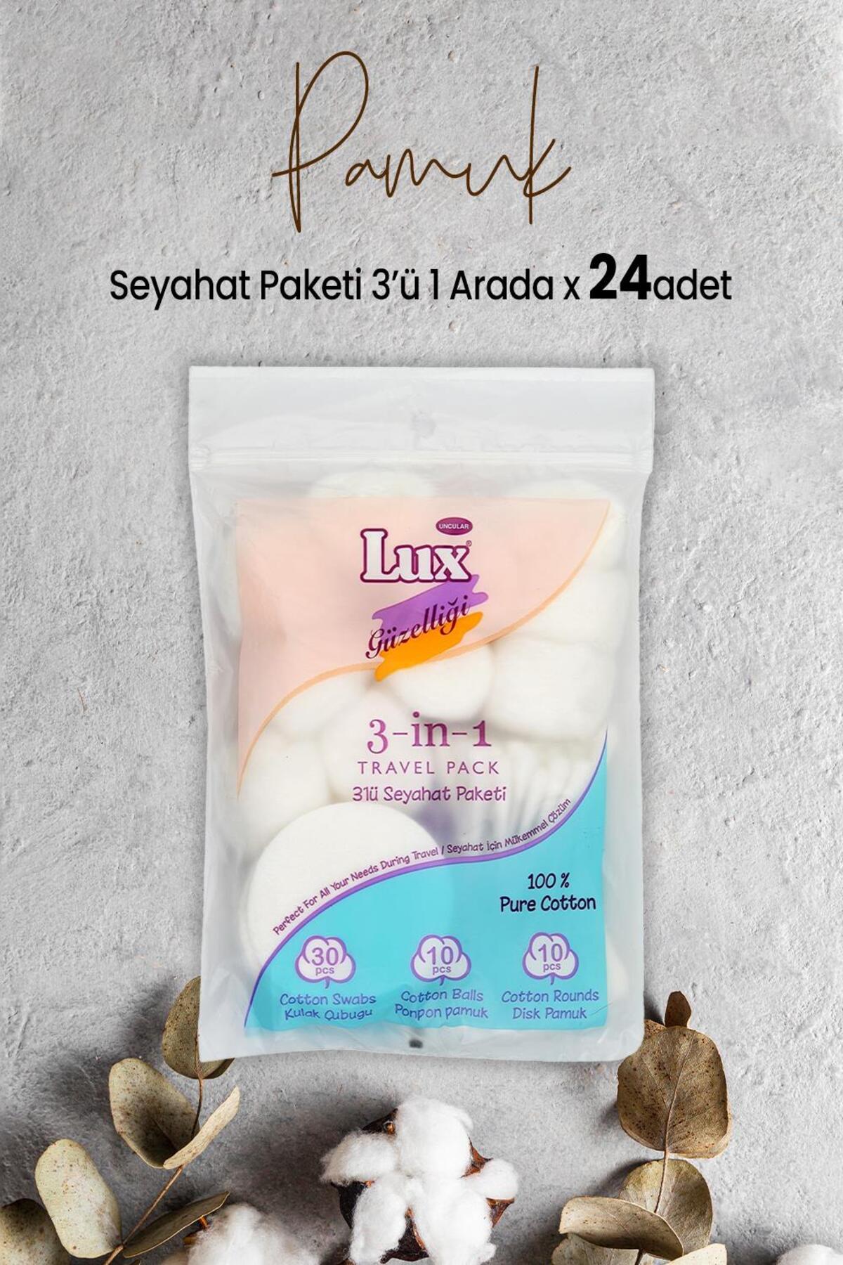 3' lü Seyahat Paketi x 10 Adet