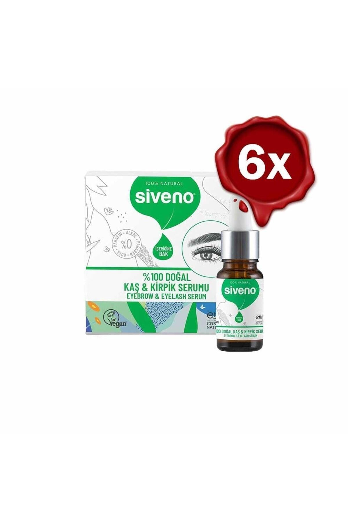 %100 Doğal Kaş & Kirpik Serumu 10 ml X 6