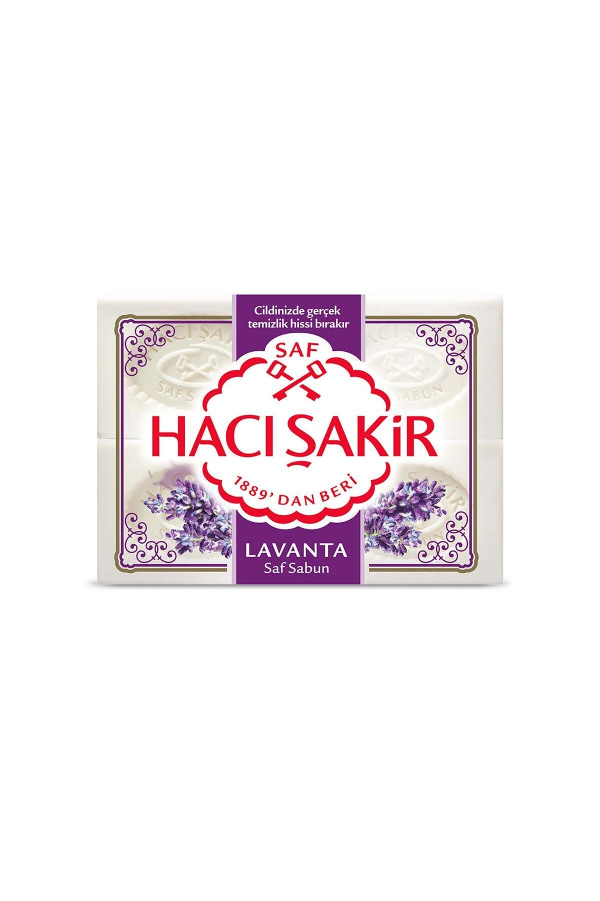 Lavanta Beyaz Kalıp Sabun 4X150G 3 ADET