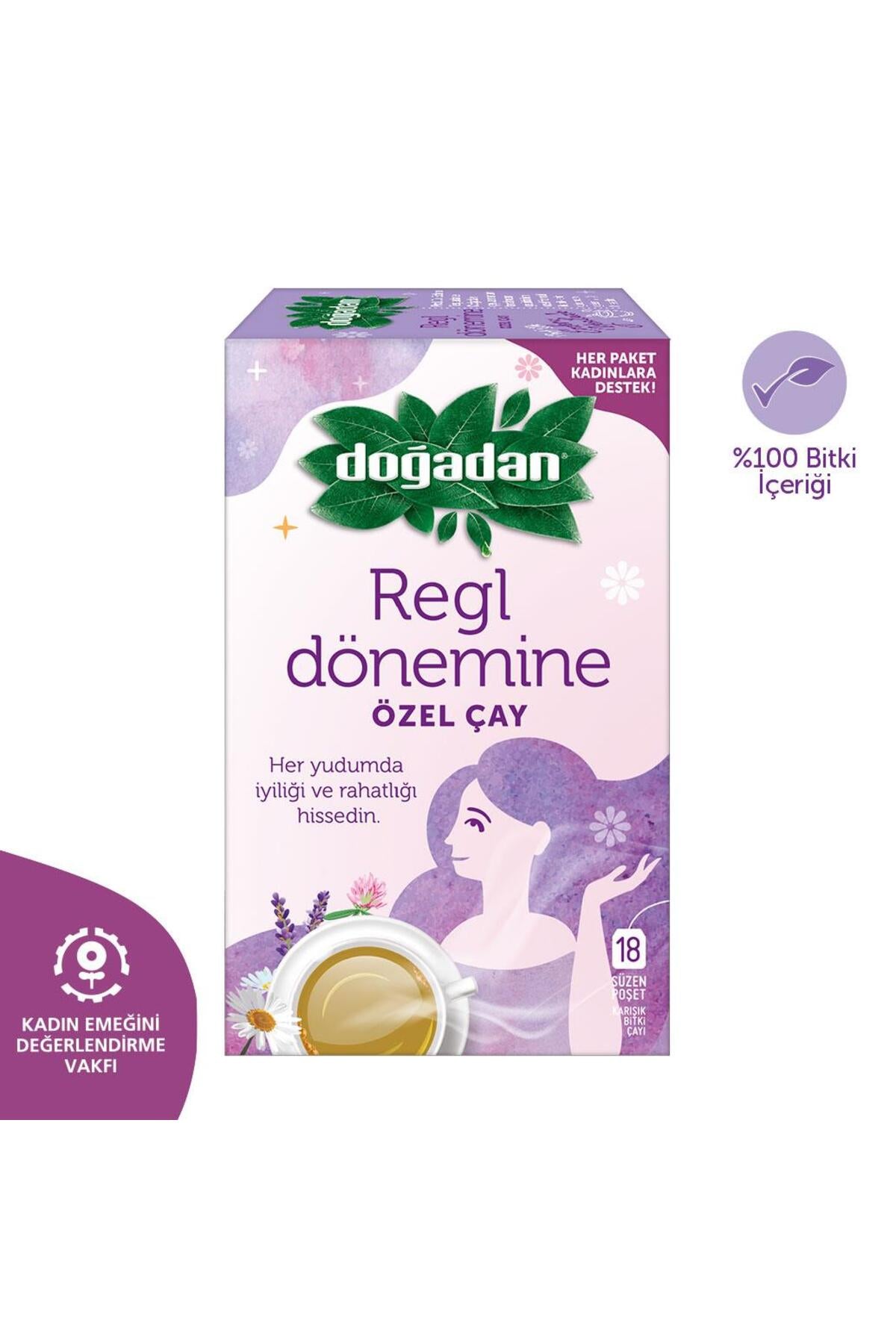 Regl Dönemine Özel Bitki Çayı