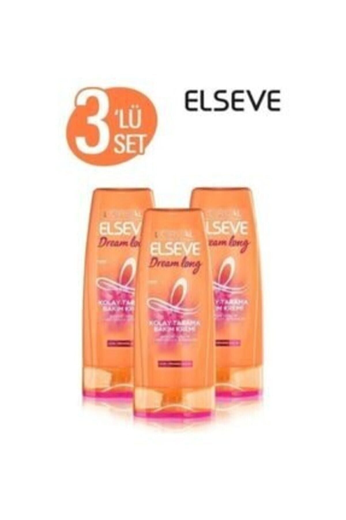 Dream Long Onarıcı Saç Bakım Kremi 360 Ml 3'lü Set