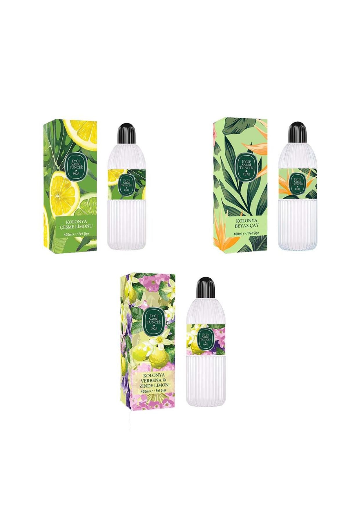 Kolonya Verbena & Zinde Limon, Çeşme Limonu ve Beyaz Çay