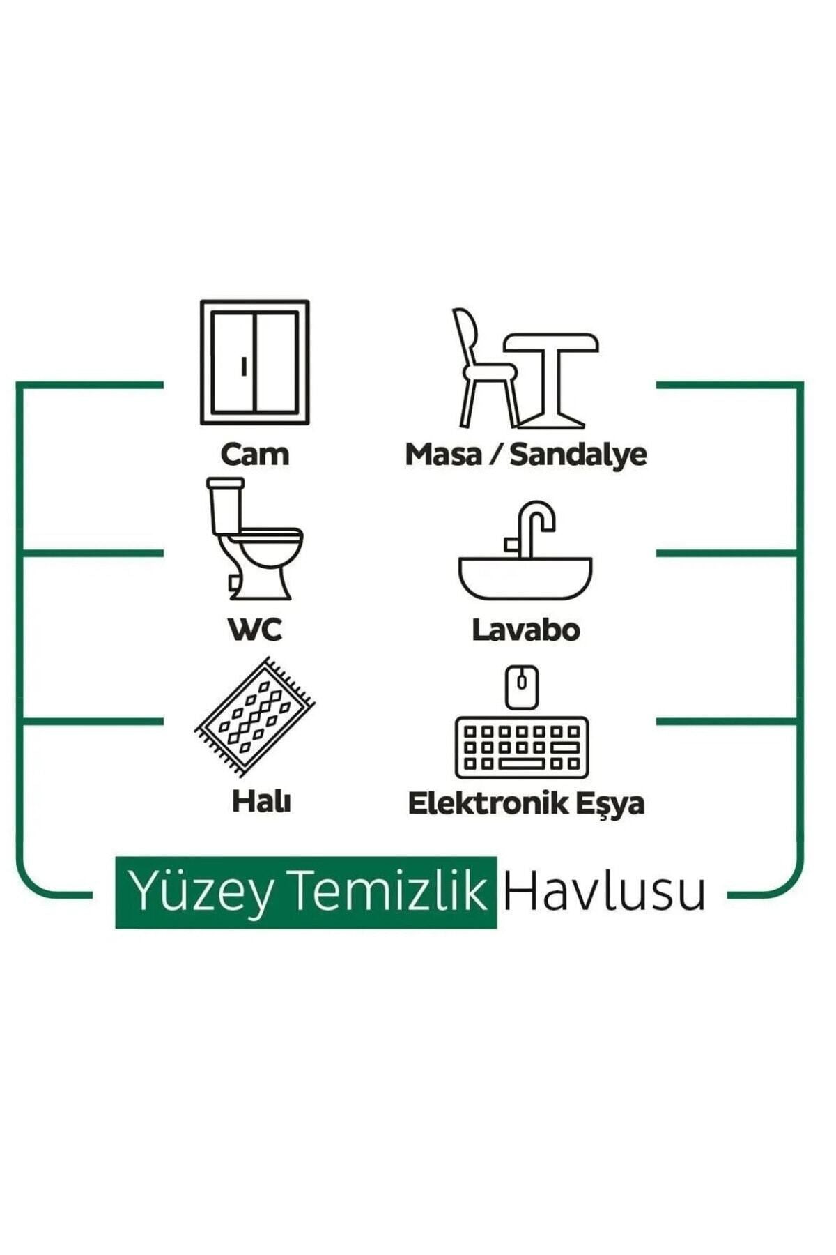 Easy Clean Yüzey Temizlik Havlusu 100 Yaprak (4 Adet)