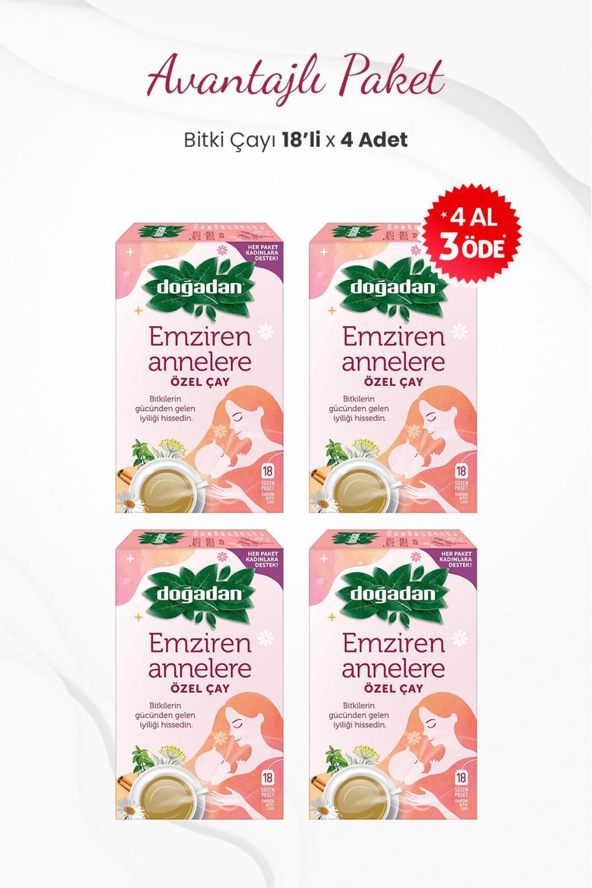 4 Al 3 Öde Emziren Annelere Özel Bitki Çayı