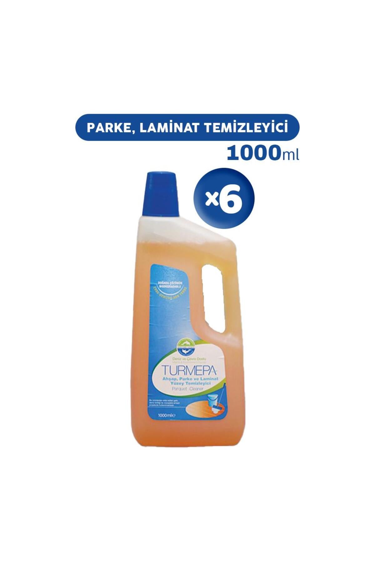 Ahşap, Parke ve Laminat Yüzey Temizleyicisi 1000 ml x 6