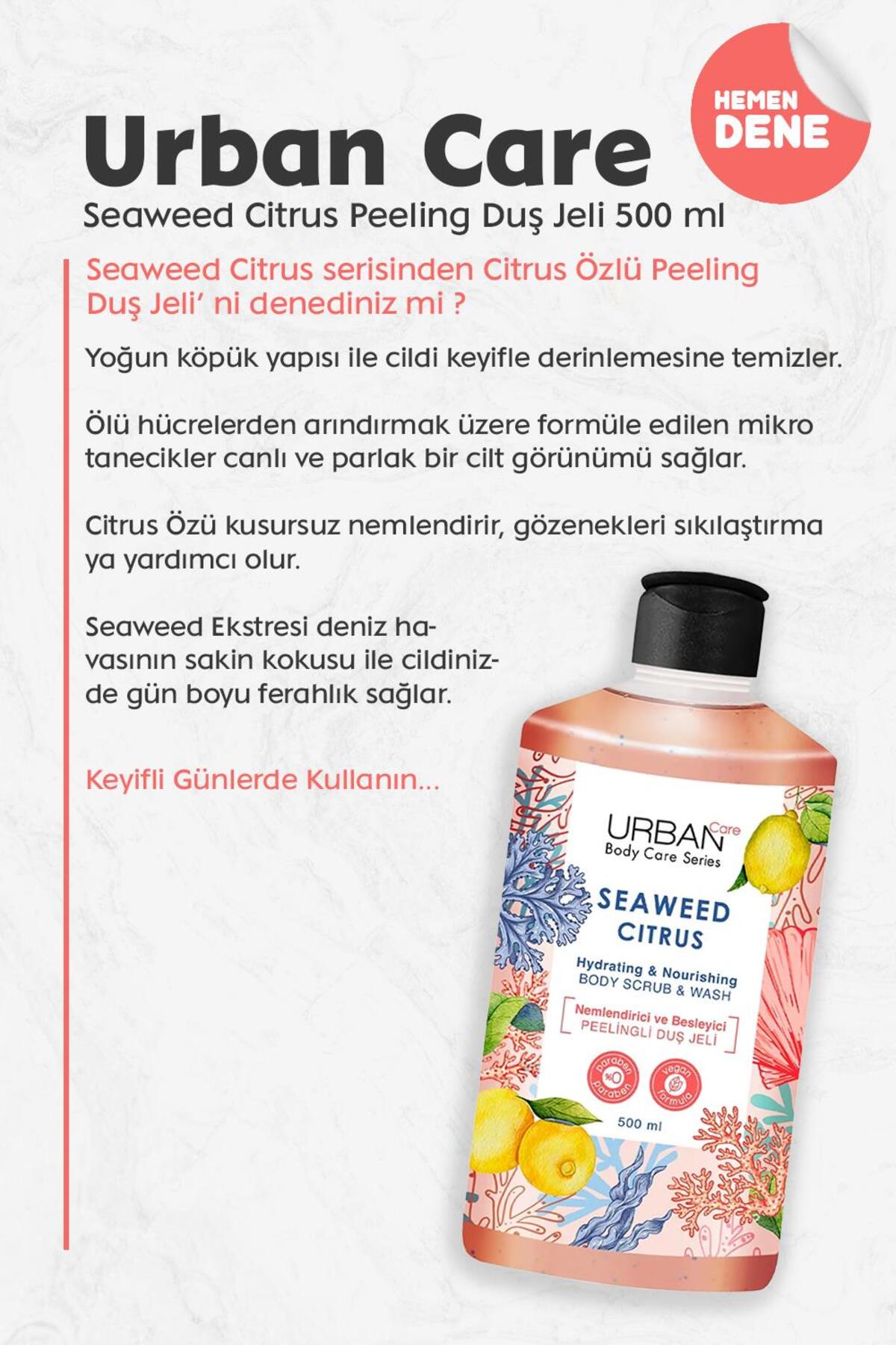 Seaweed Citrus Peeling Duş Jeli 500 ml
