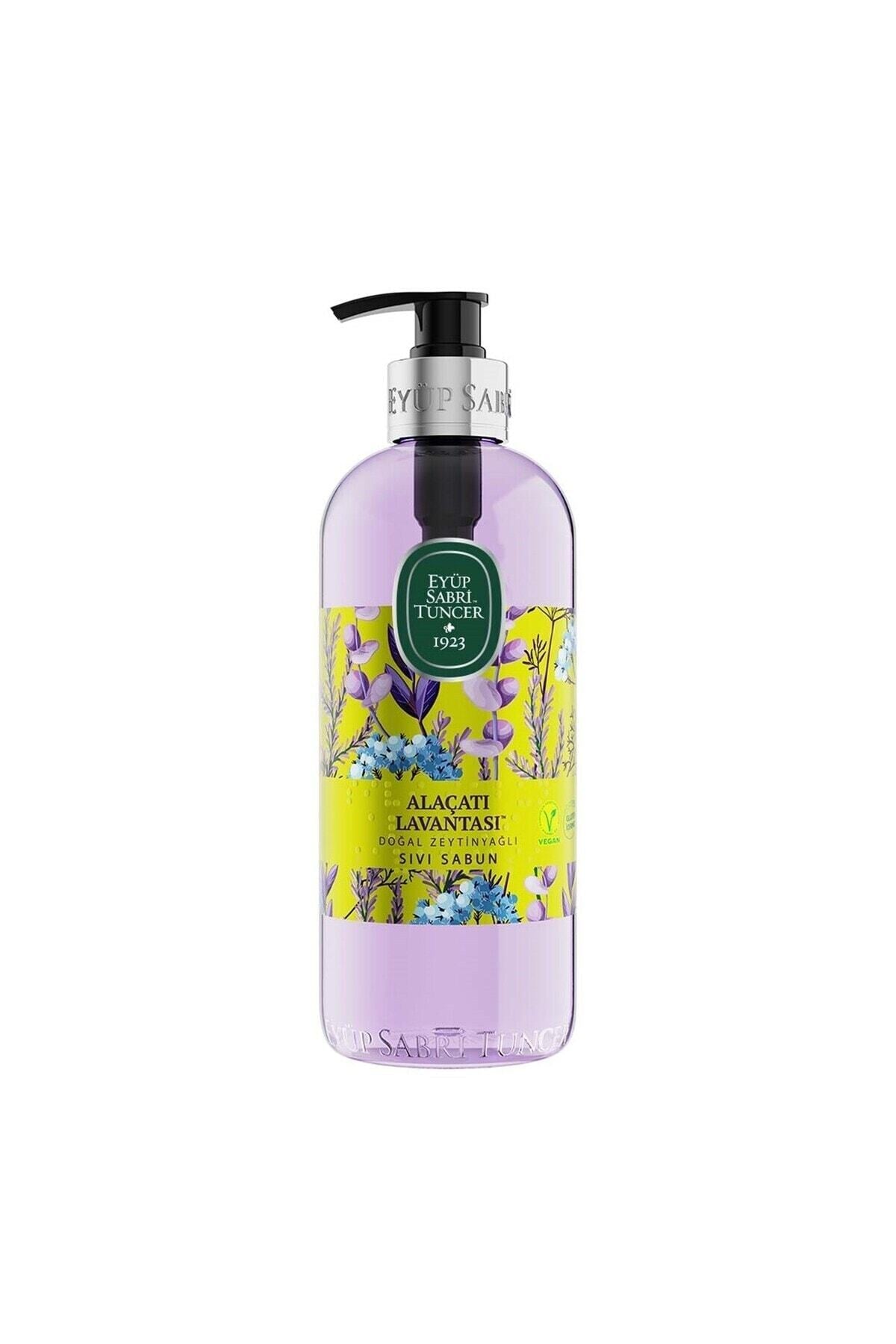 Alaçatı Lavantası Doğal Zeytinyağlı Sıvı Sabun 500 ml X 6 Adet