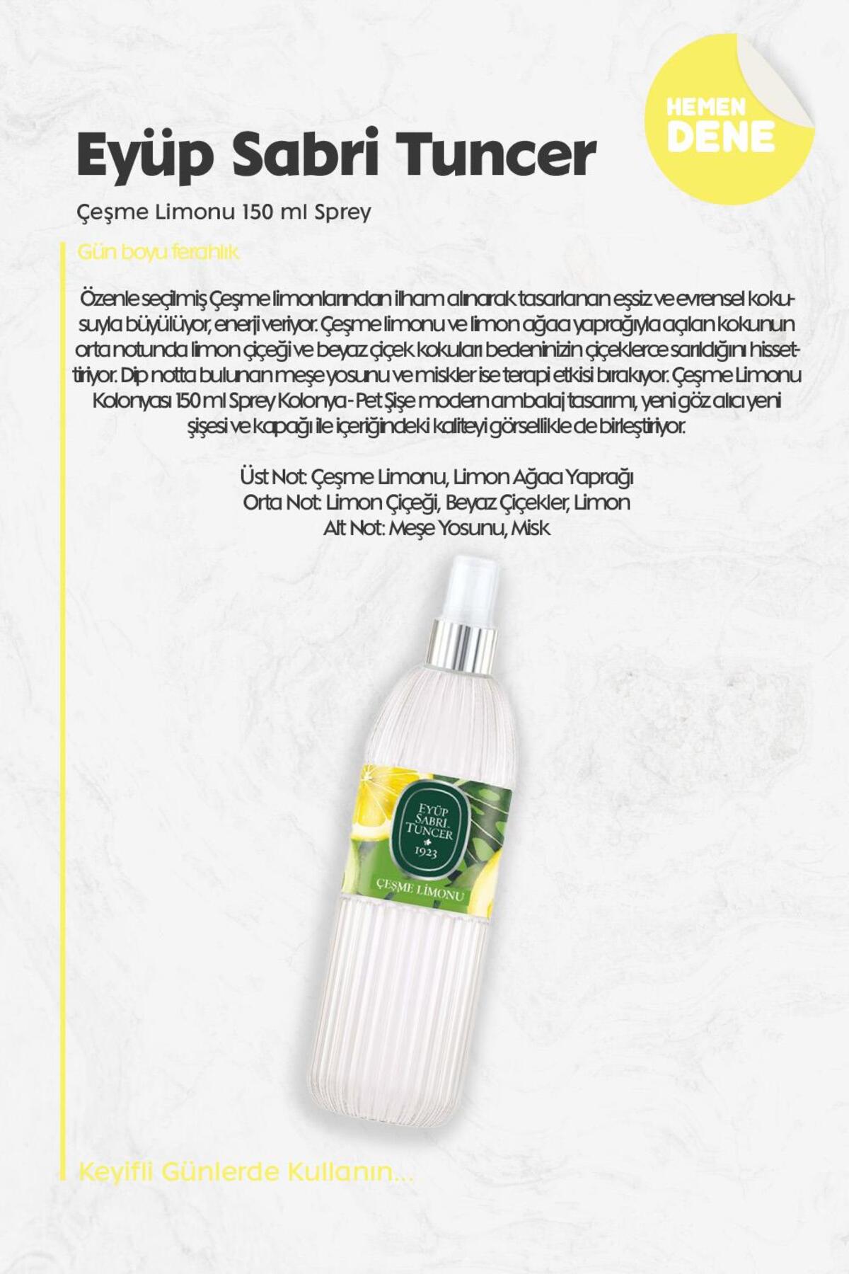 Çeşme Limonu 150 ml Sprey