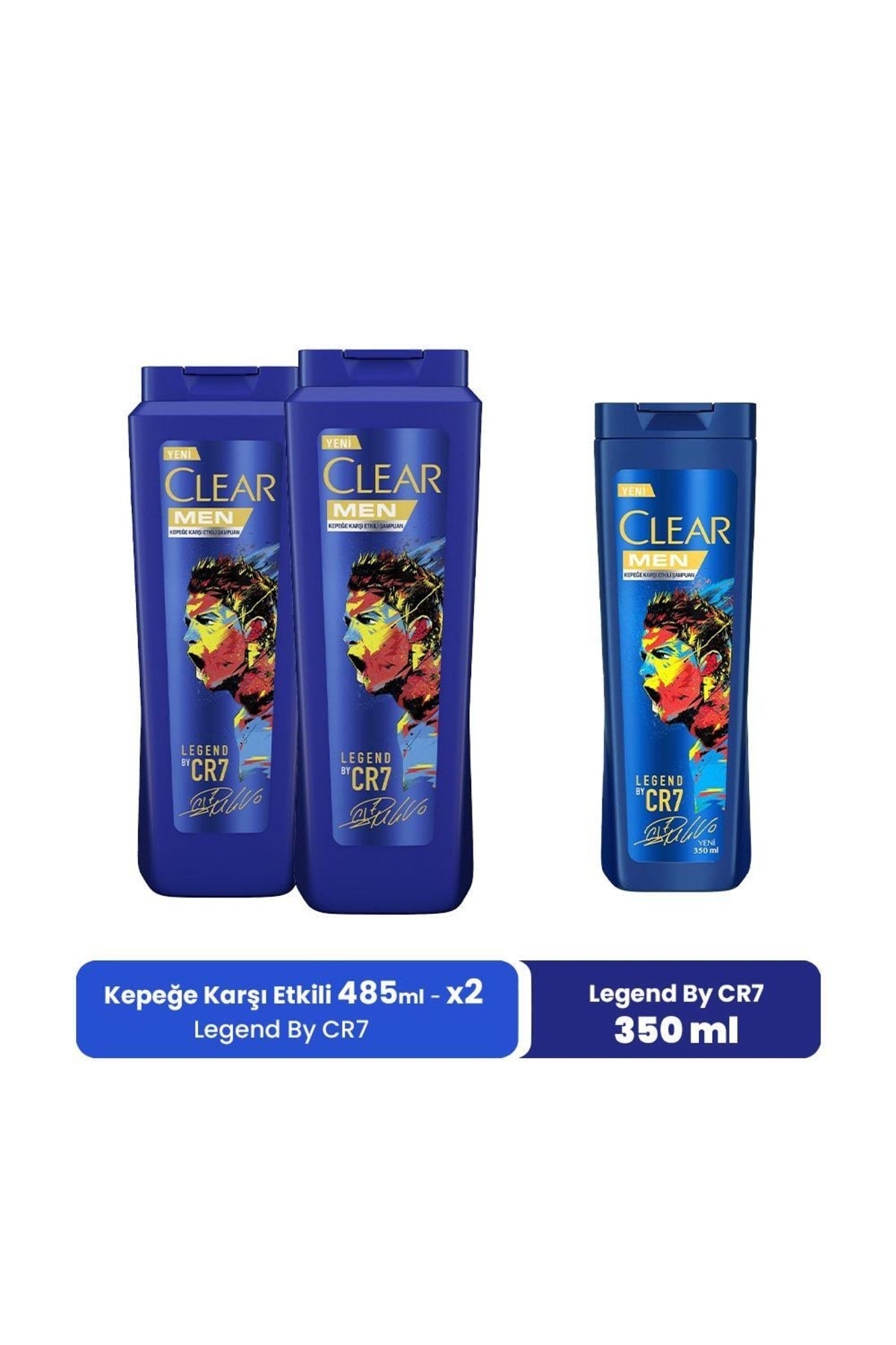 Legend By Cristiano Ronaldo 485 Ml X 2 Ve Legend By Cr7 350 Ml