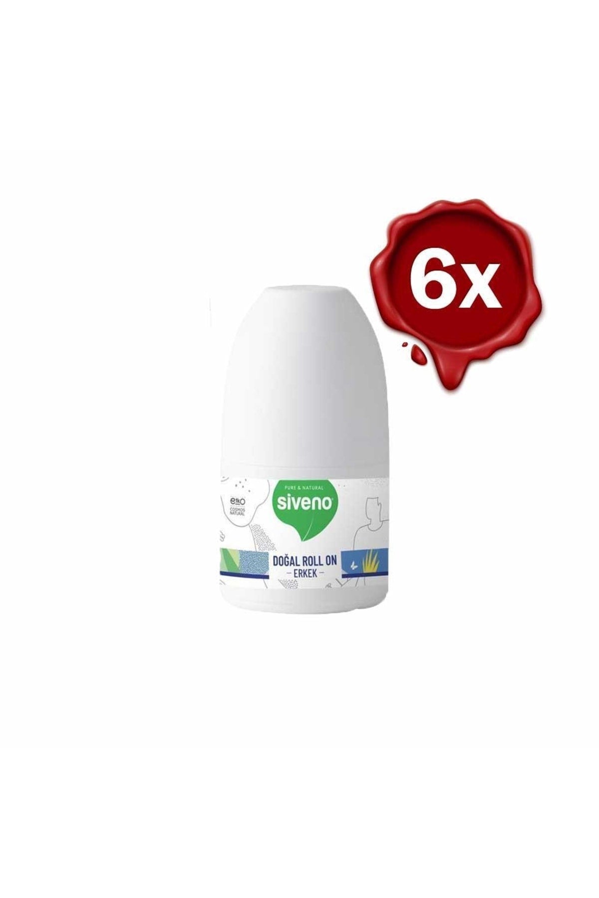 Doğal Roll-on Erkek 50 ml X 6