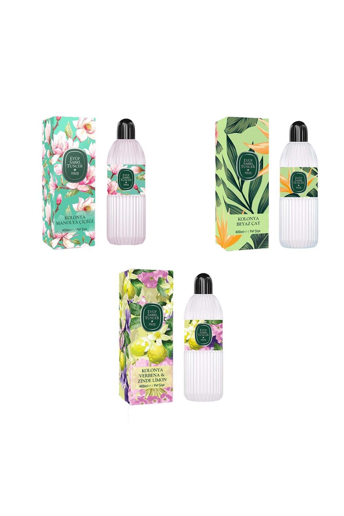 Kolonya Verbena & Zinde Limon, Manolya Çiçeği ve Beyaz Çay