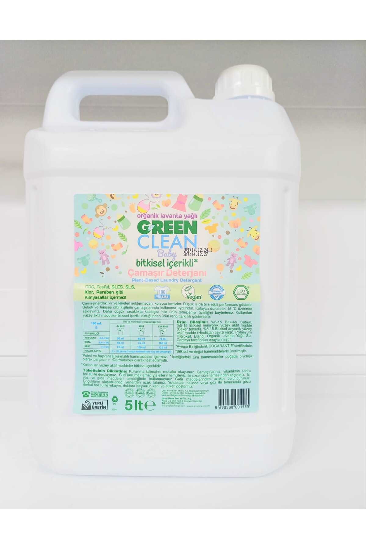 Baby Bitkisel Lavanta Yağlı Çamaşır Deterjanı 5000 ml