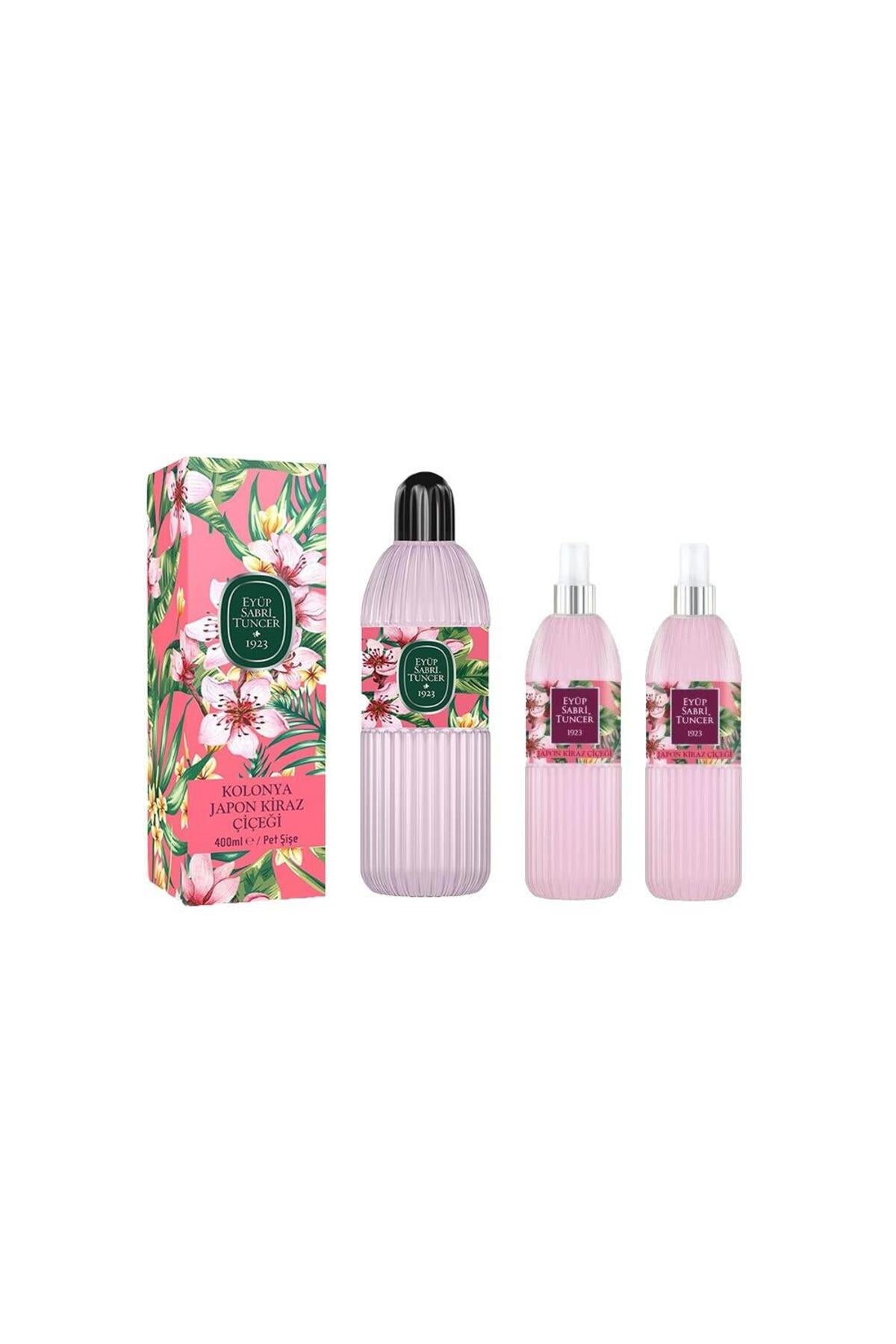 Japon Kiraz Çiçeği 400 ml ve 150 ml Pet Şişe Kolonya