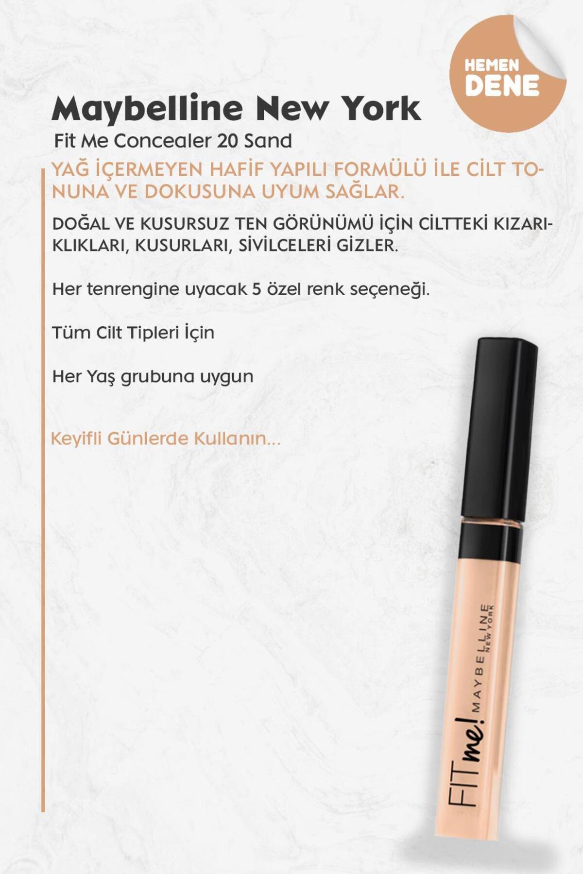 Fit Me Concealer 20 Sand