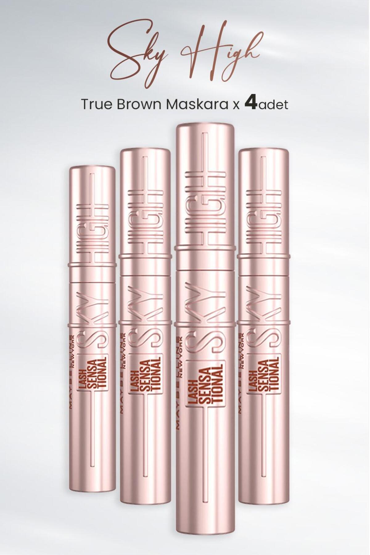 Maskara Sky High True Brown X 4 Adet