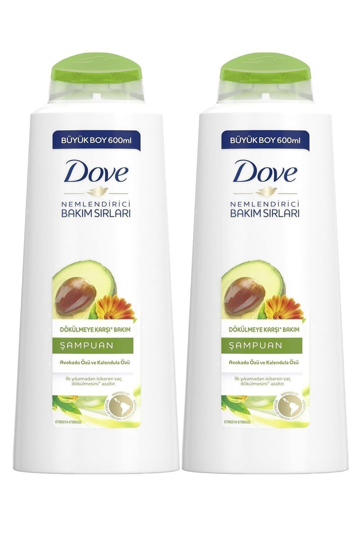 Dökülmeye Karşı Avakado Ve Kalendula Özlü Şampuan 600 Ml *2 Adet