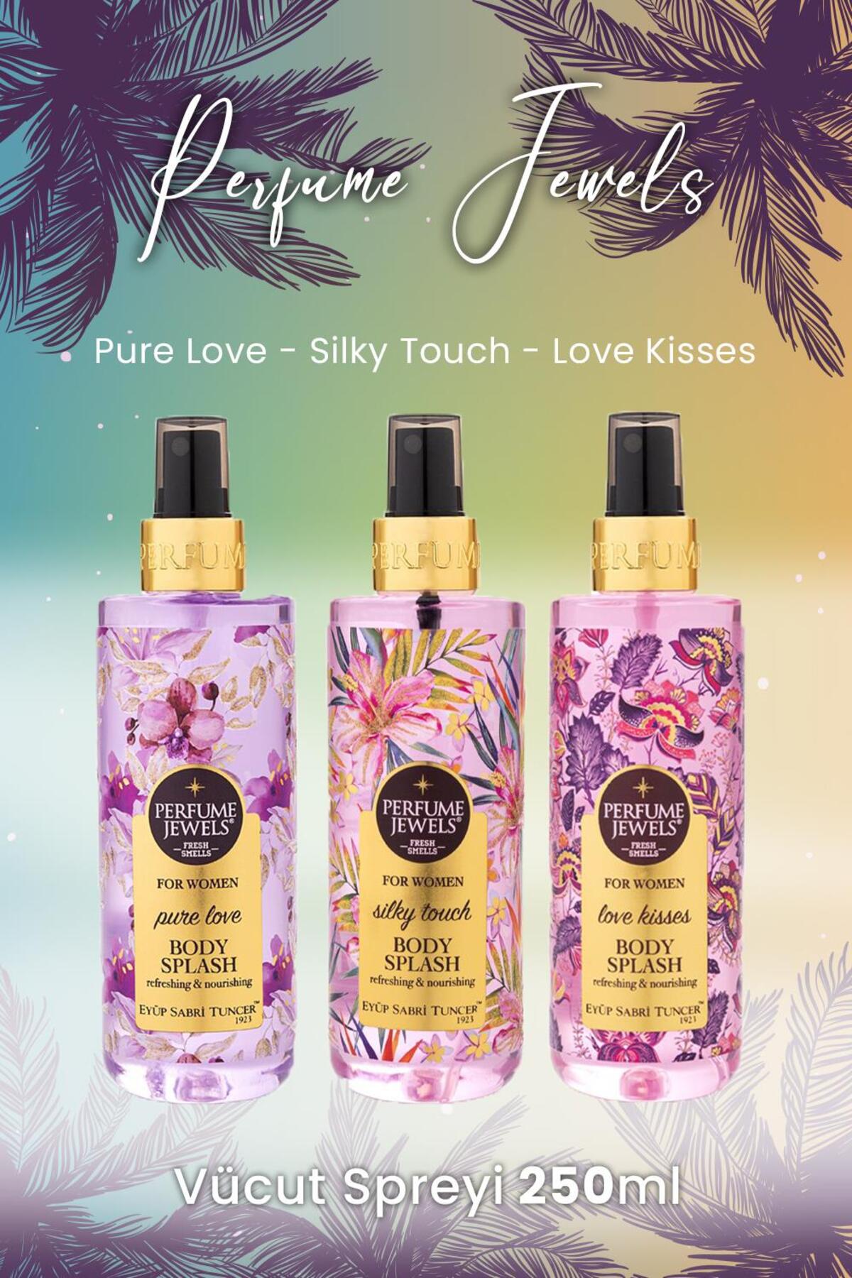 Vücut Spreyi Pure Love, Silky Touch ve Warm Sugar
