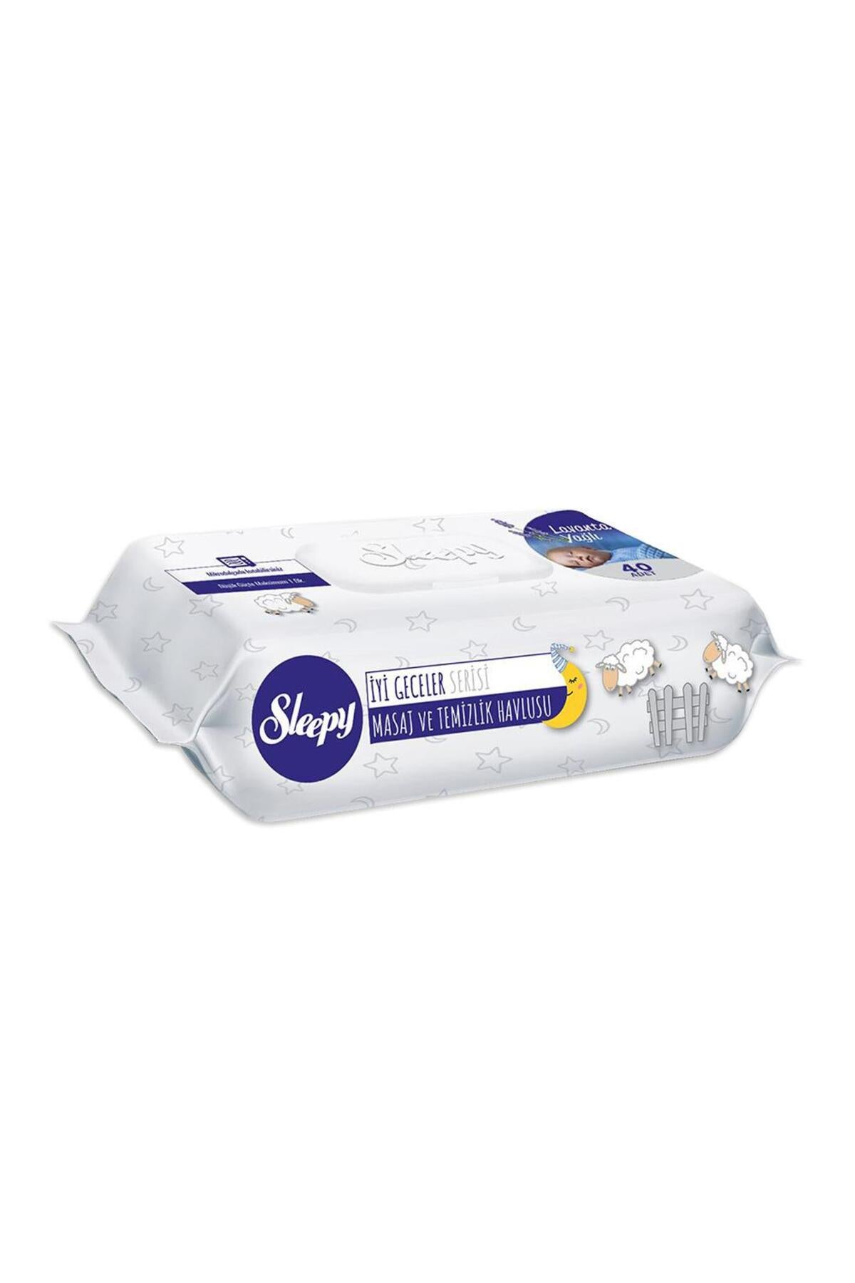 Lavanta Yağlı Masaj Ve Temizlik Havlusu 40 Yaprak