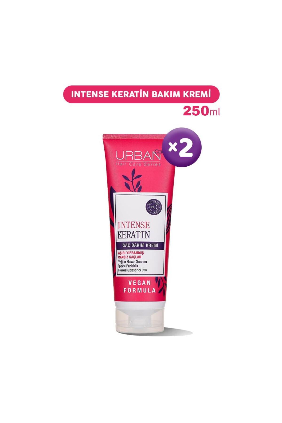 Intense Keratin Bakım Kremi 250 ml X 2