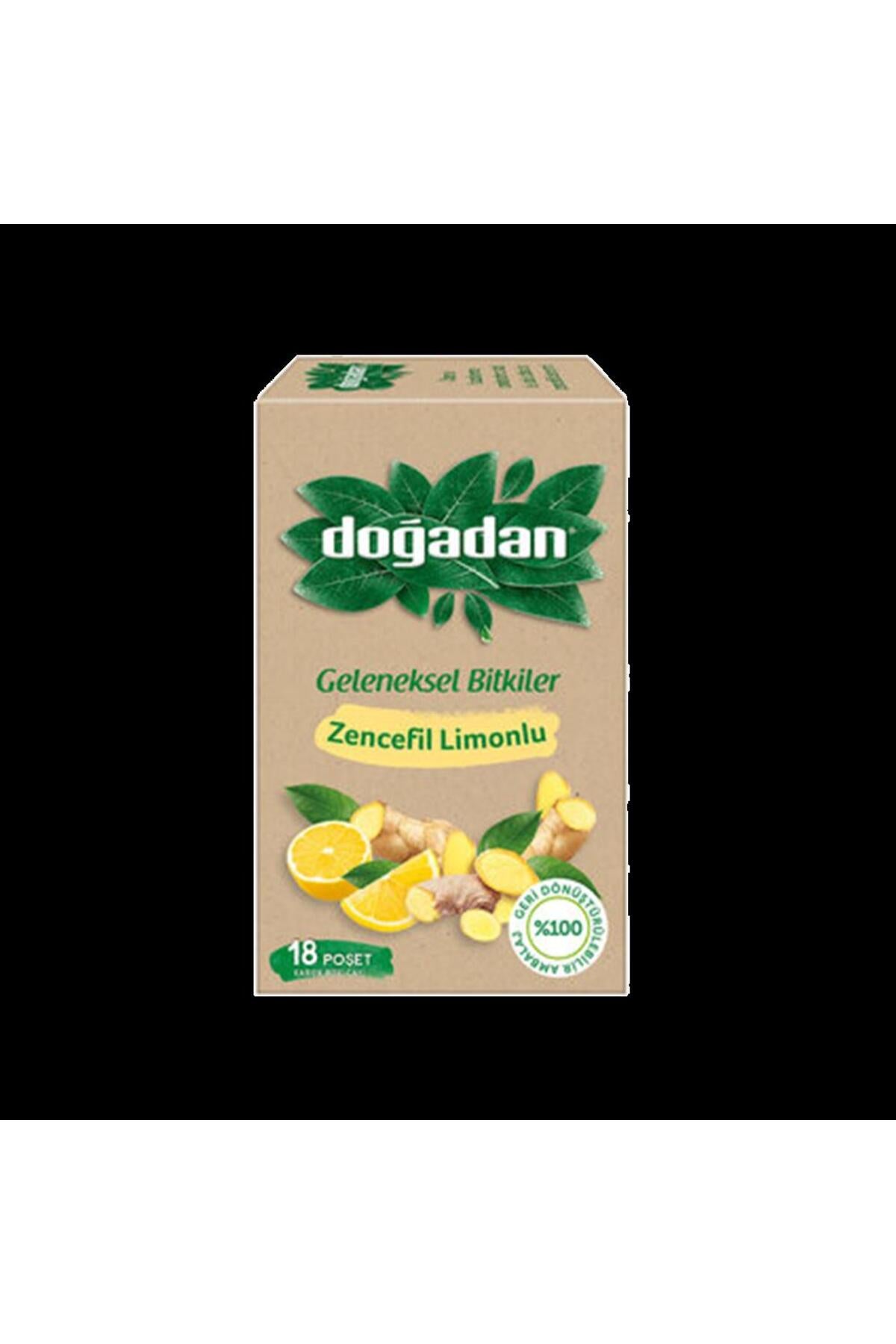 Zencefil Limonlu Bitki Çayı 18'li