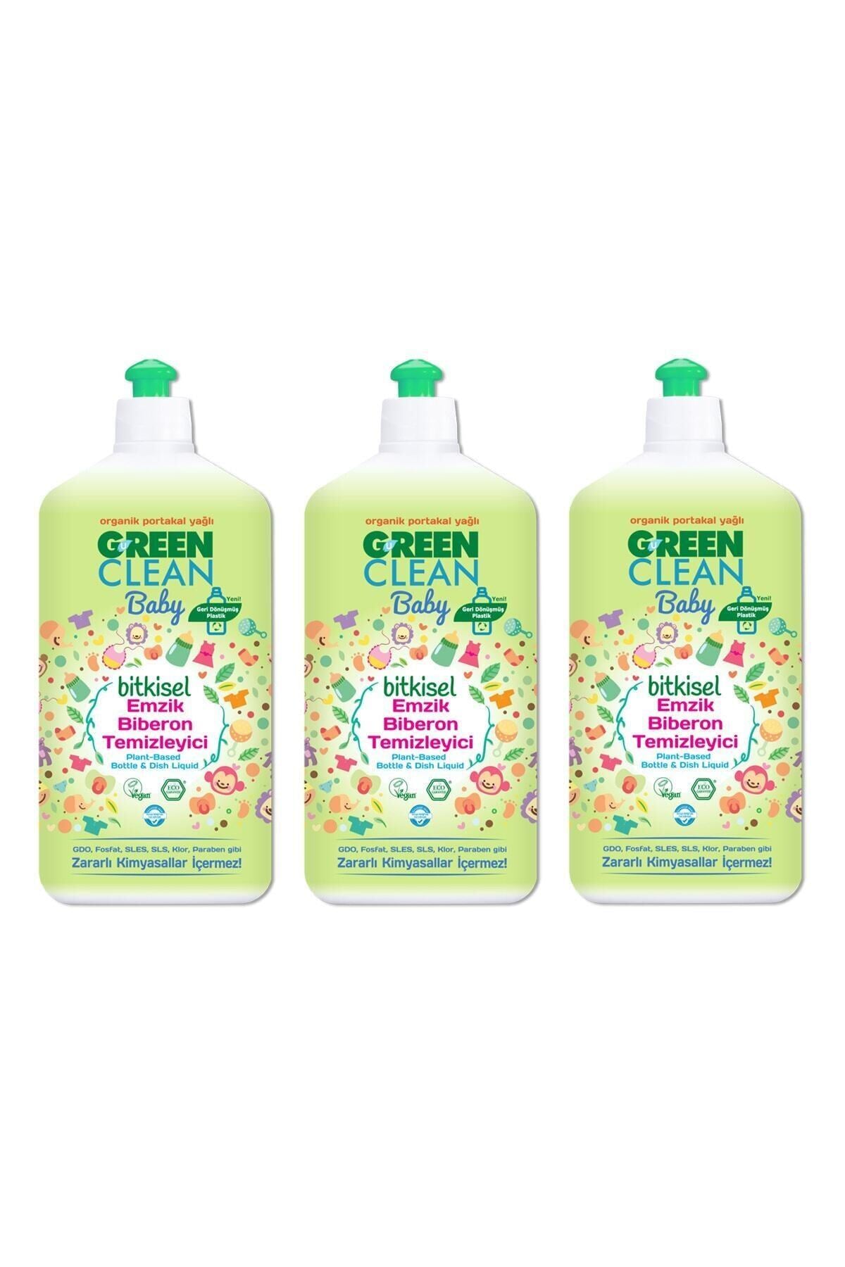 Baby Bitkisel Emzik Biberon Temizleyici 500 ml x 3 Adet