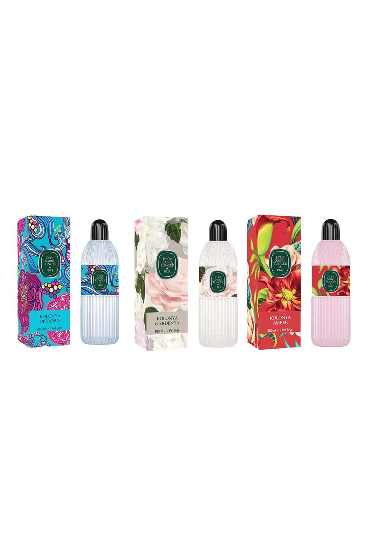 Kolonya Okyanus, Gardenya ve Amber Pet Şişe 400 ml