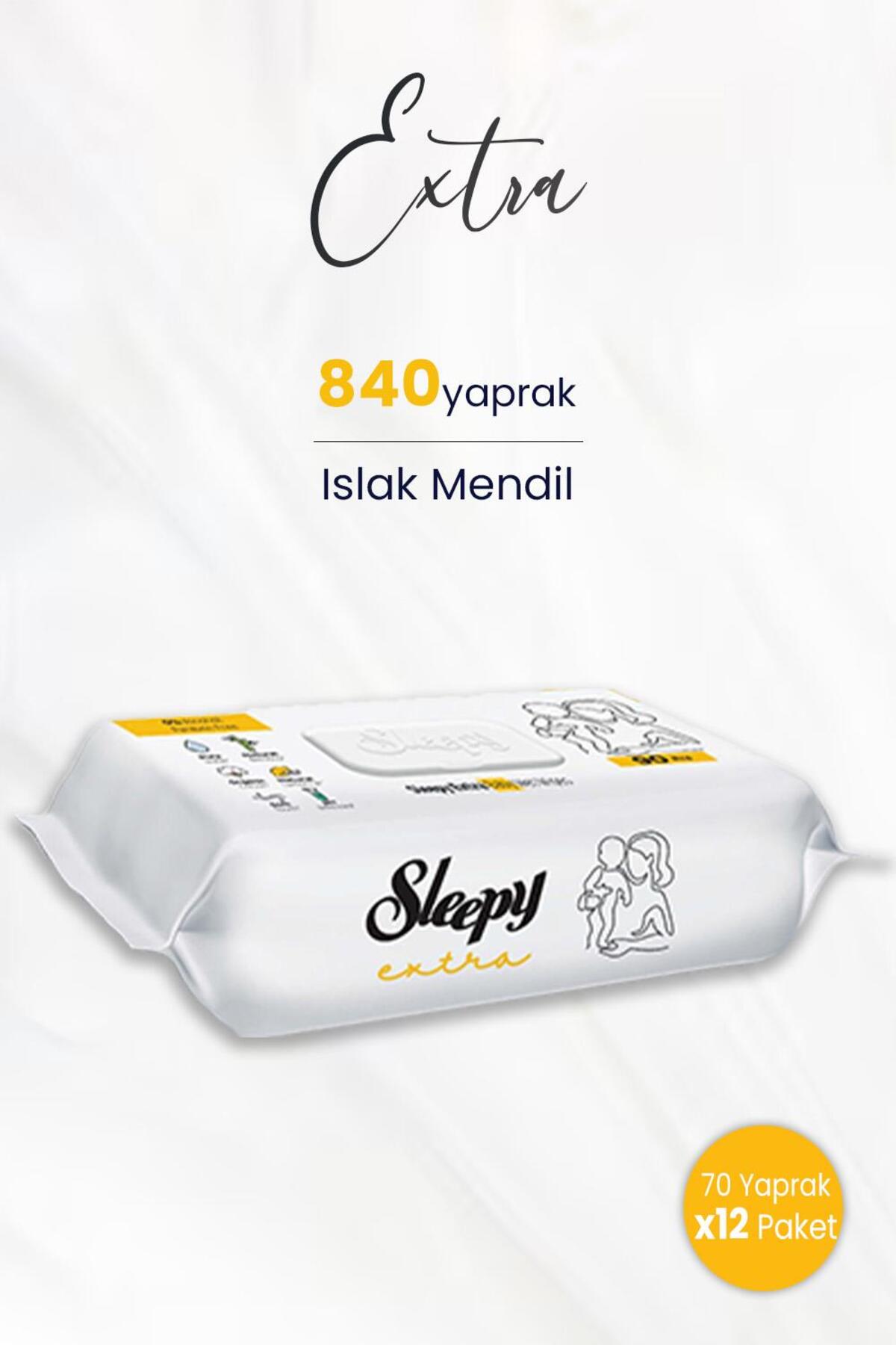 Extra Islak Mendil 70 Adet x 12 (840 yaprak)