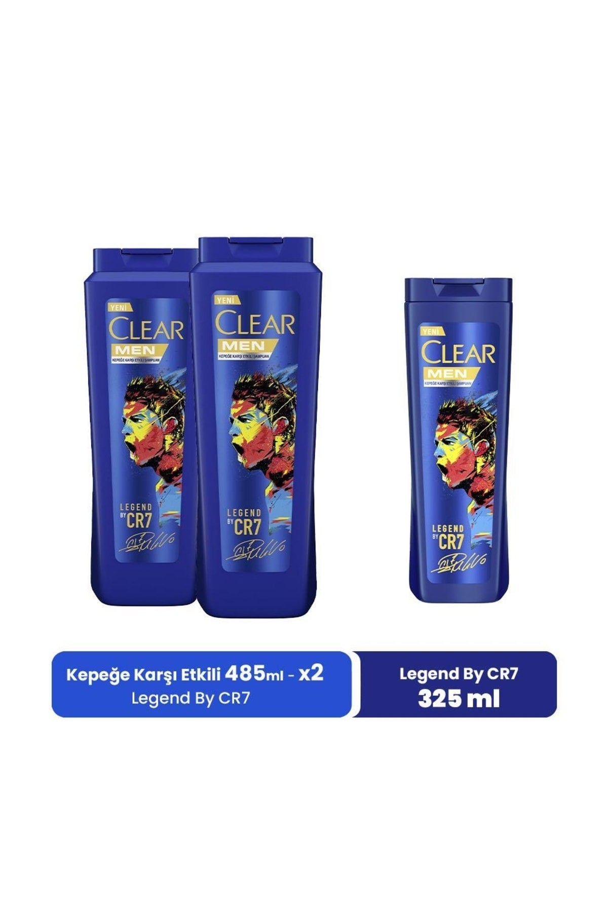 Legend By Cristiano Ronaldo 485 Ml X 2 Ve Legend By Cr7 325 Ml