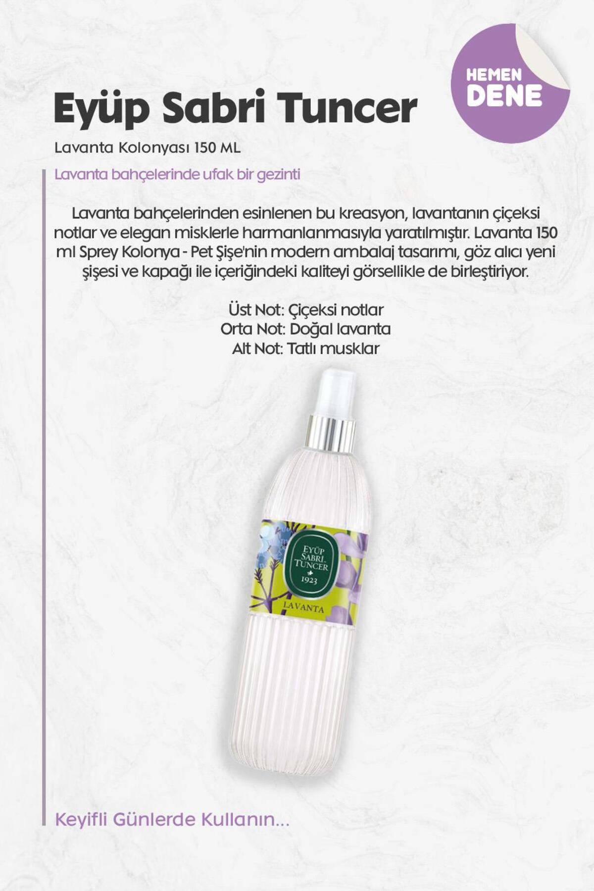 Lavanta Kolonyası 150 ML