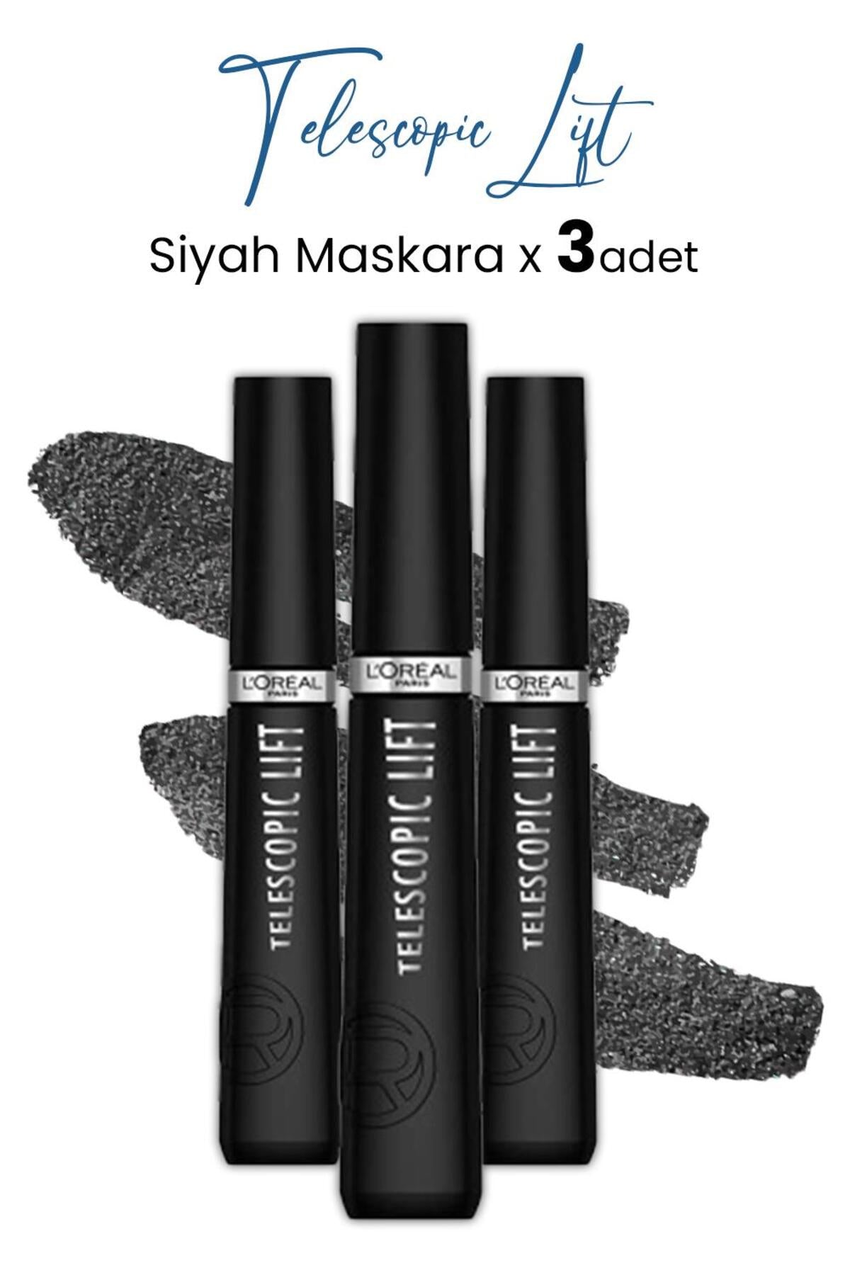 Telescopic Lift Maskara Siyah X 3 Adet