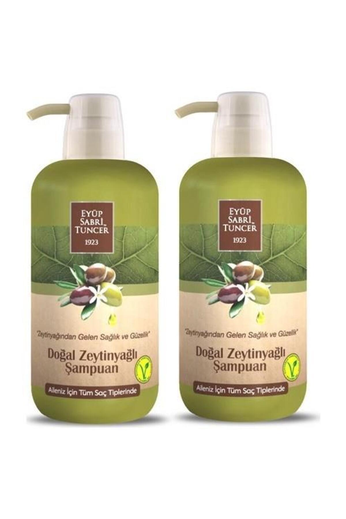Doğal Zeytinyağlı Şampuan 600 ml Pet Şişe x 2