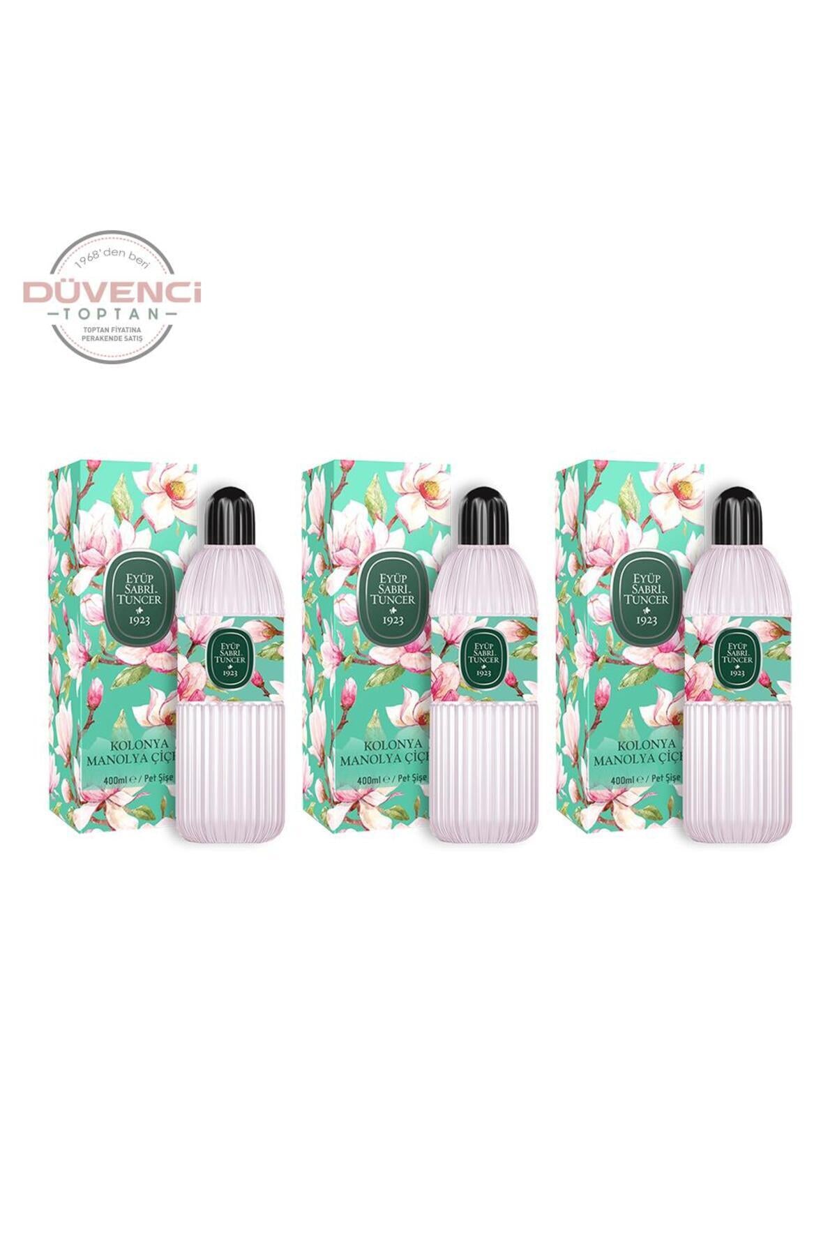 Manolya Çiçeği Kolonyası 400 ML x 3 Adet