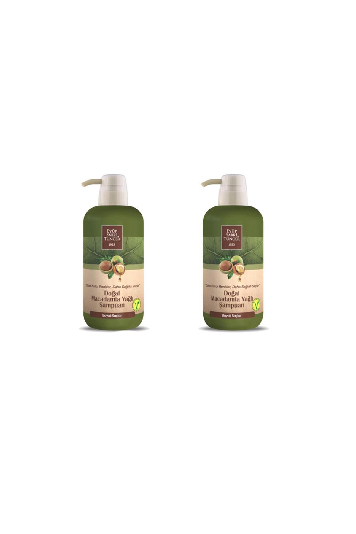 Doğal Macadamia Yağlı Şampuan 600 Ml Pet Şişe X 2 Adet
