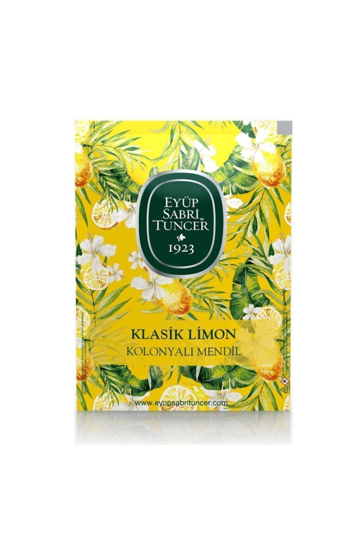 Klasik Limon Kolonyalı Mendil 30'lu (büyük Boy)