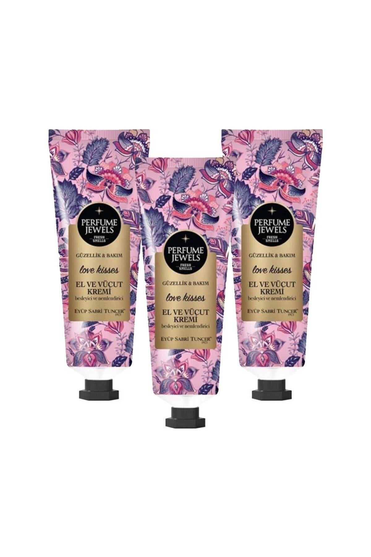 Perfume Jewels Love Kisses El Kremi 50ML x 3