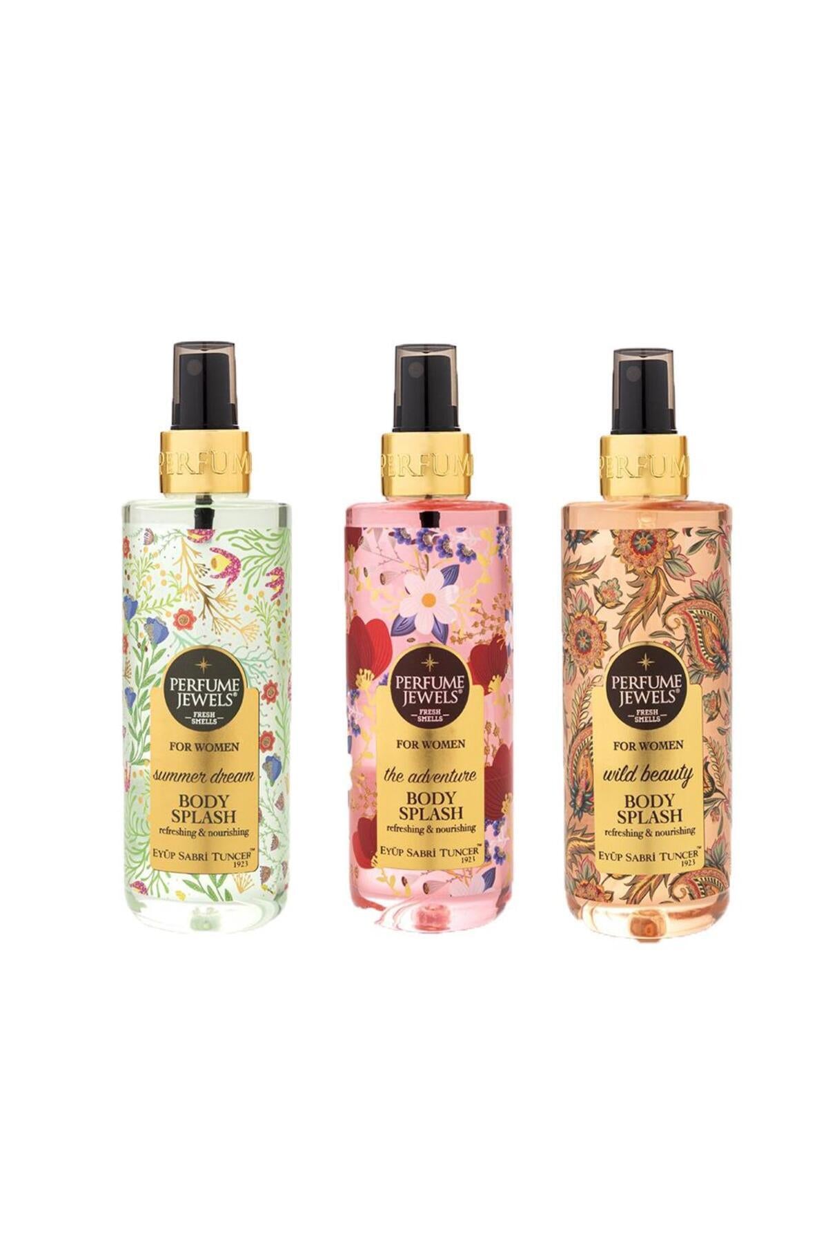 Vücut Spreyi Summer Dream, The Adventure ve Wild Beauty