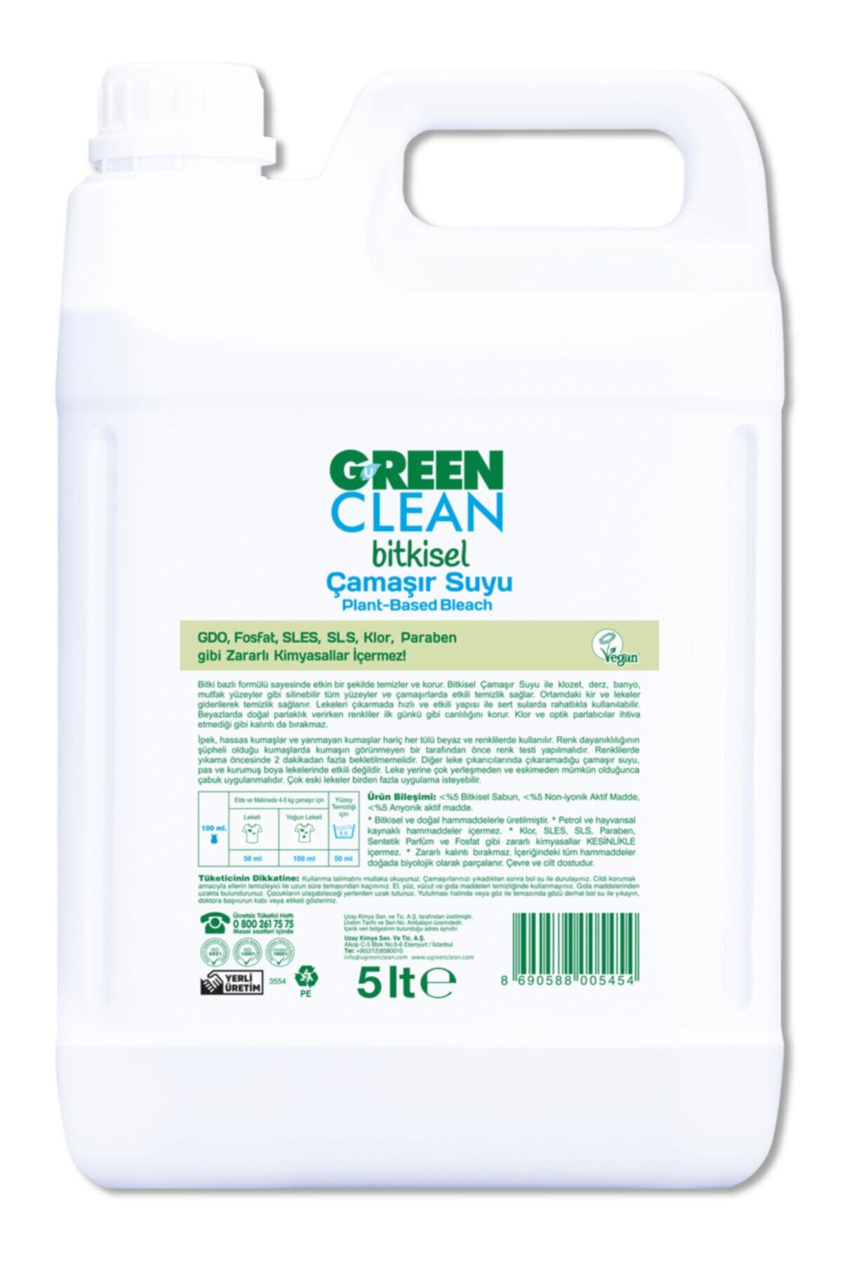 Organik Çamaşır Suyu 5 Lt