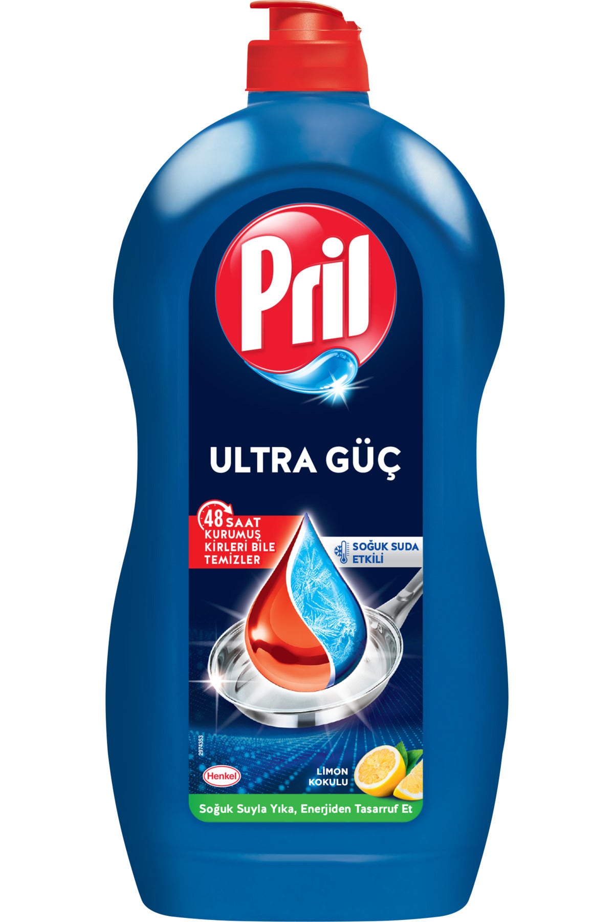 Ultra Güç Sıvı Bulaşık Deterjanı Limon Kokulu 1350 g Hijyen Soğuk Suda Etkili