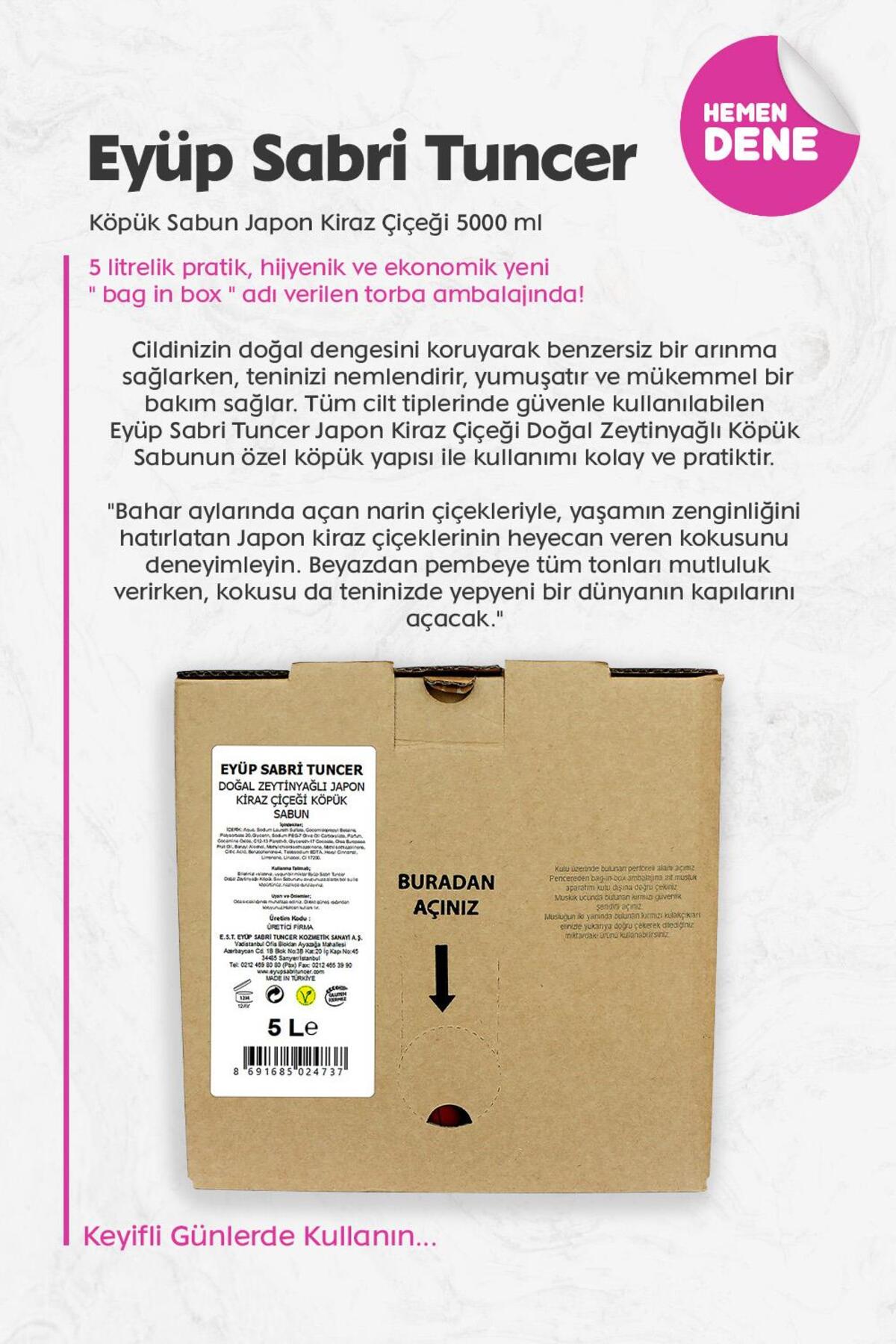 Köpük Sabun Japon Kiraz Çiçeği 5000 ml
